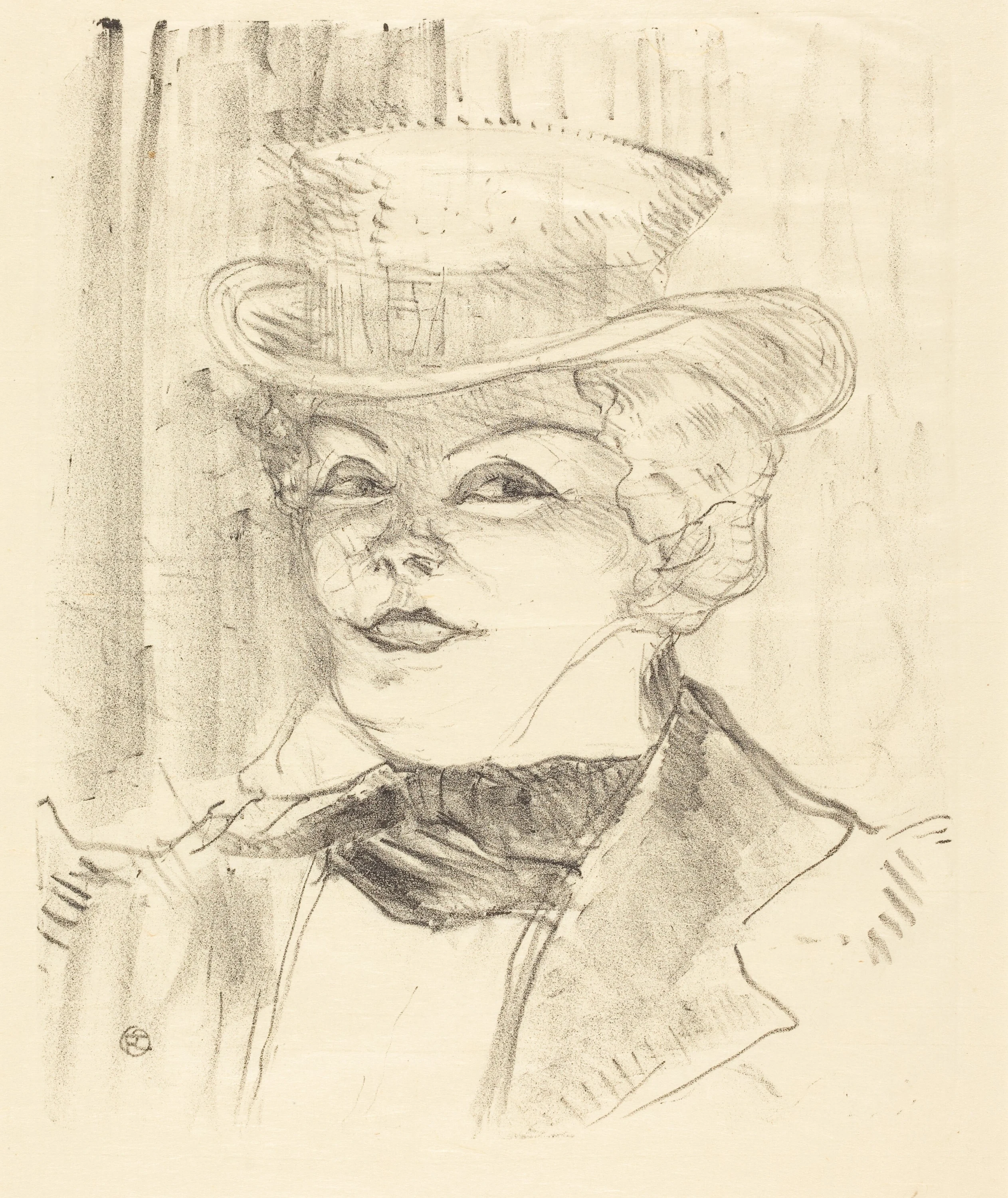 Mme. Réjane, Henri de Toulouse-Lautrec