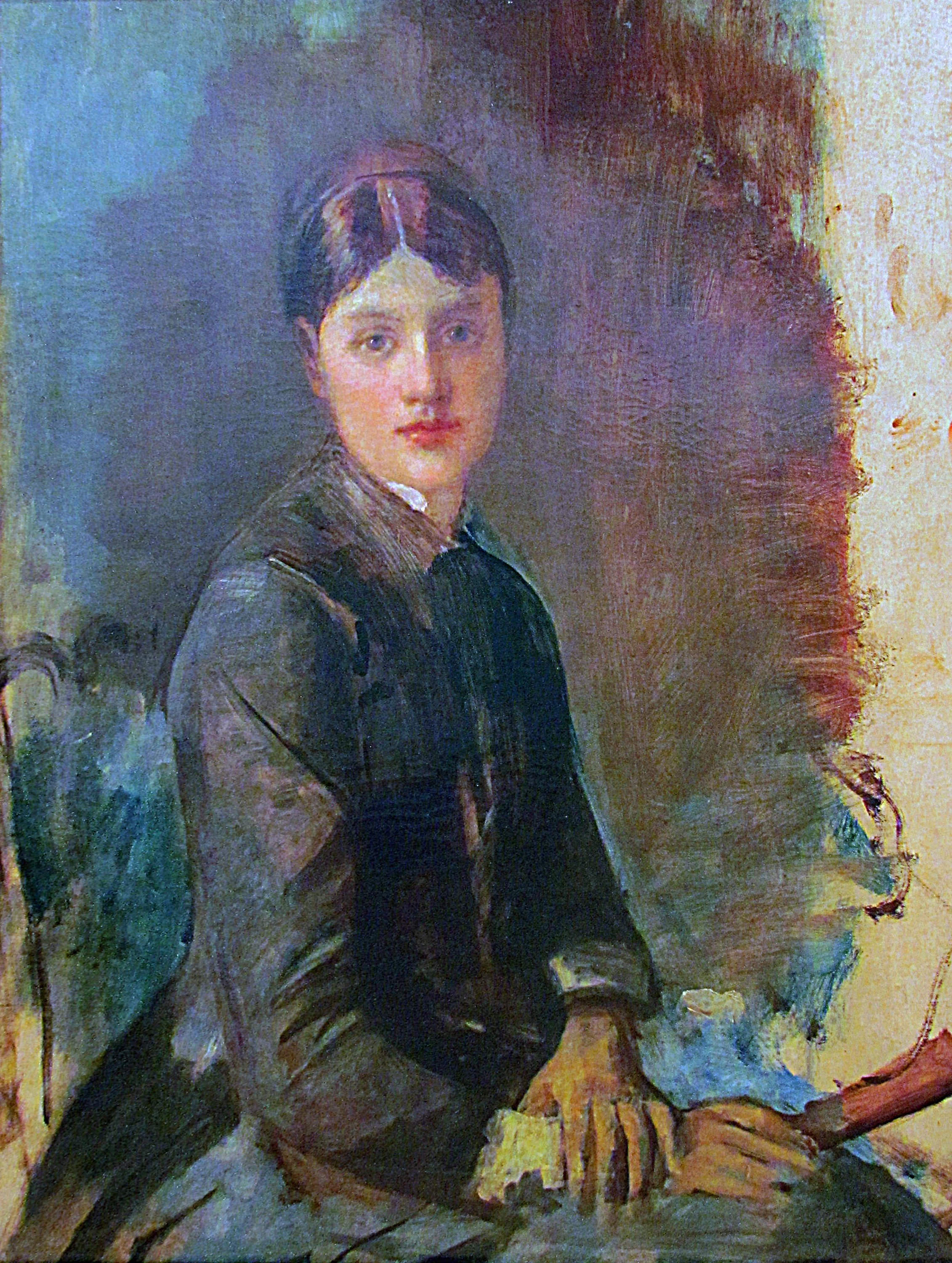 Portrait of a young woman, Henri de Toulouse-Lautrec