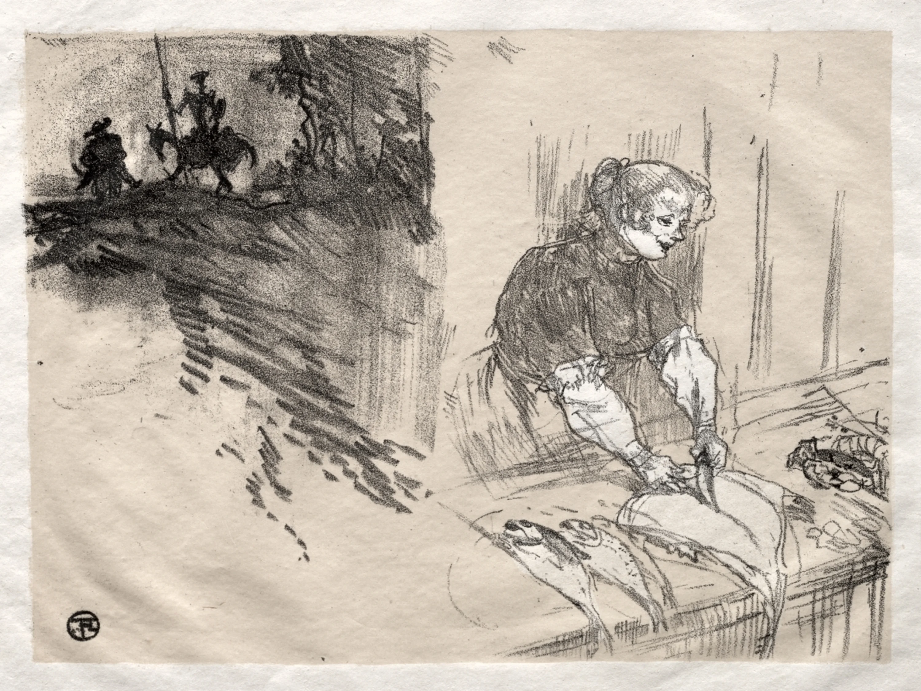 The Brief Joys: Cover, Henri de Toulouse-Lautrec
