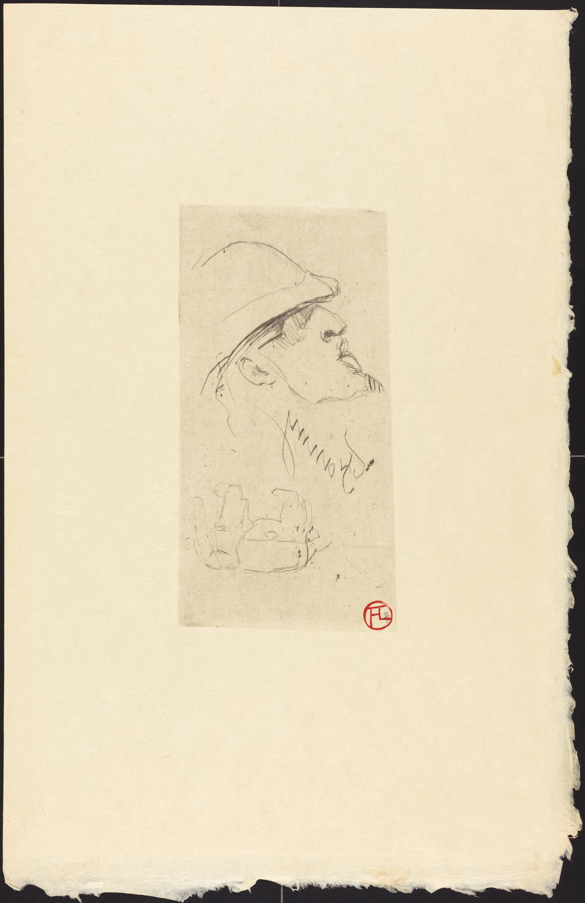 The Explorer Vicomte de Brettes (L'explorateur L.J. Vicomte de Brettes?), Henri de Toulouse-Lautrec