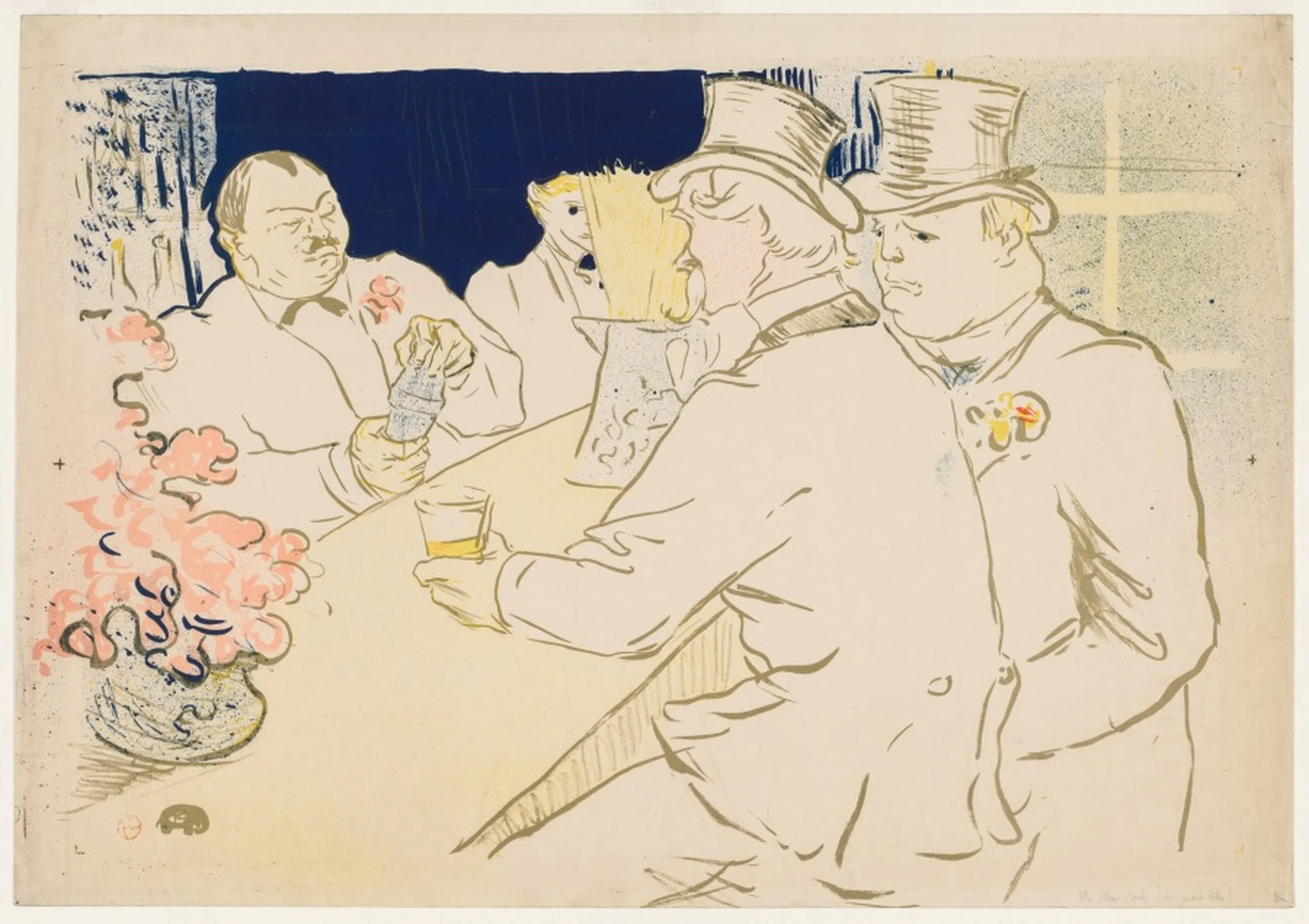 The Irish and American Bar, Rue Royale, Henri de Toulouse-Lautrec