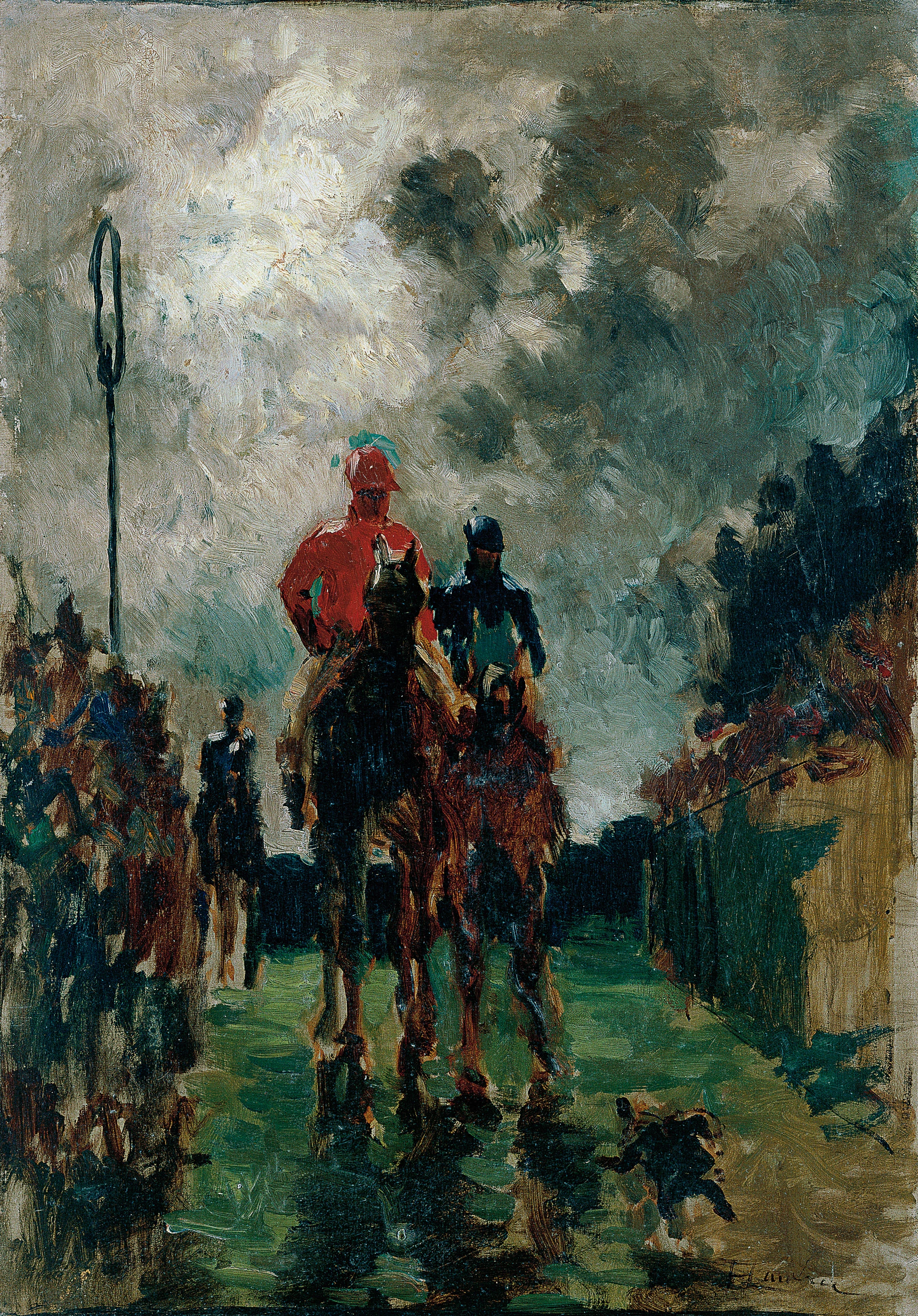 The Jockeys, Henri de Toulouse-Lautrec