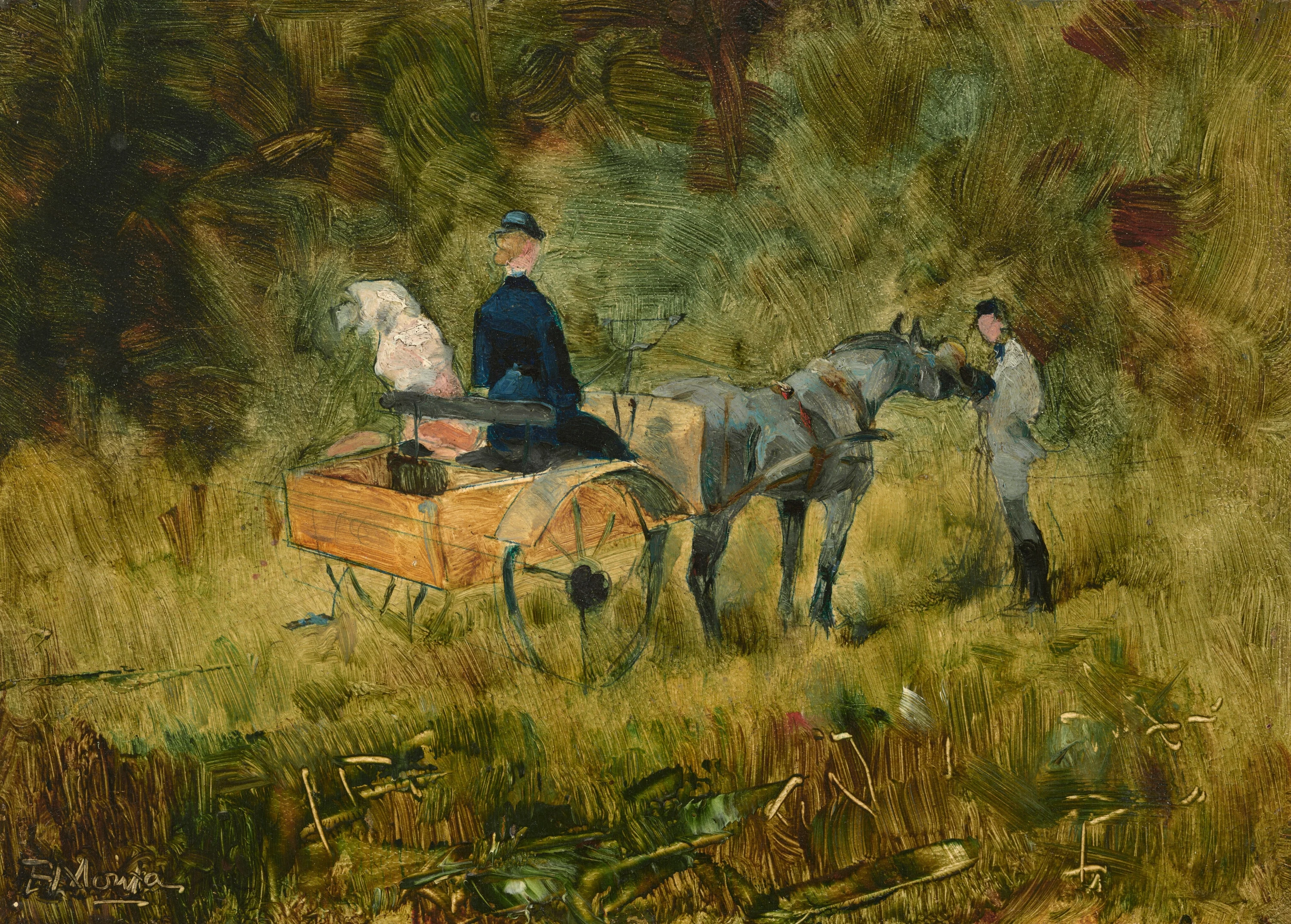 The Trap, Henri de Toulouse-Lautrec