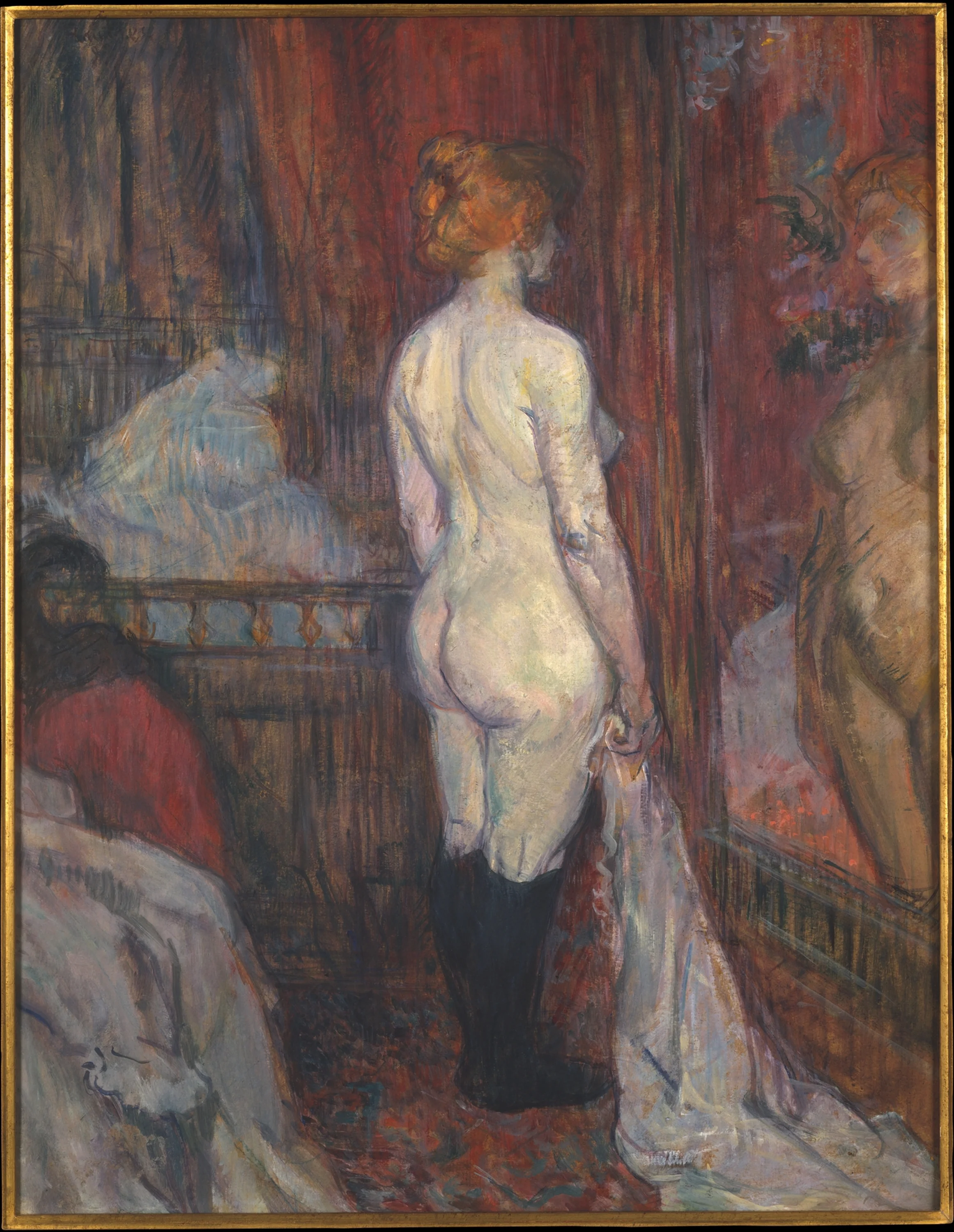 Woman before a Mirror, Henri de Toulouse-Lautrec