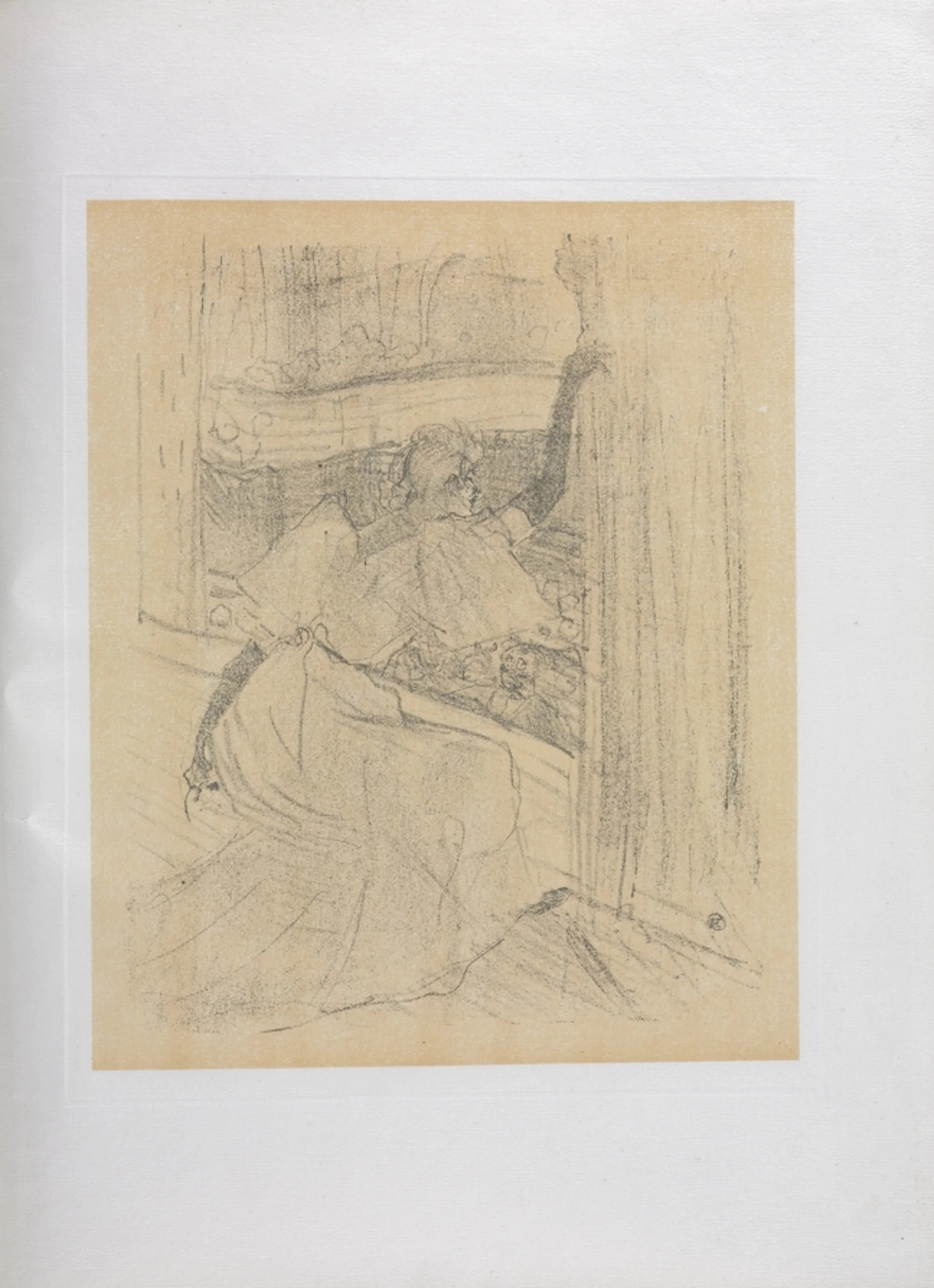 Yvette Guilbert-English Series: Saluant le public, Henri de Toulouse-Lautrec