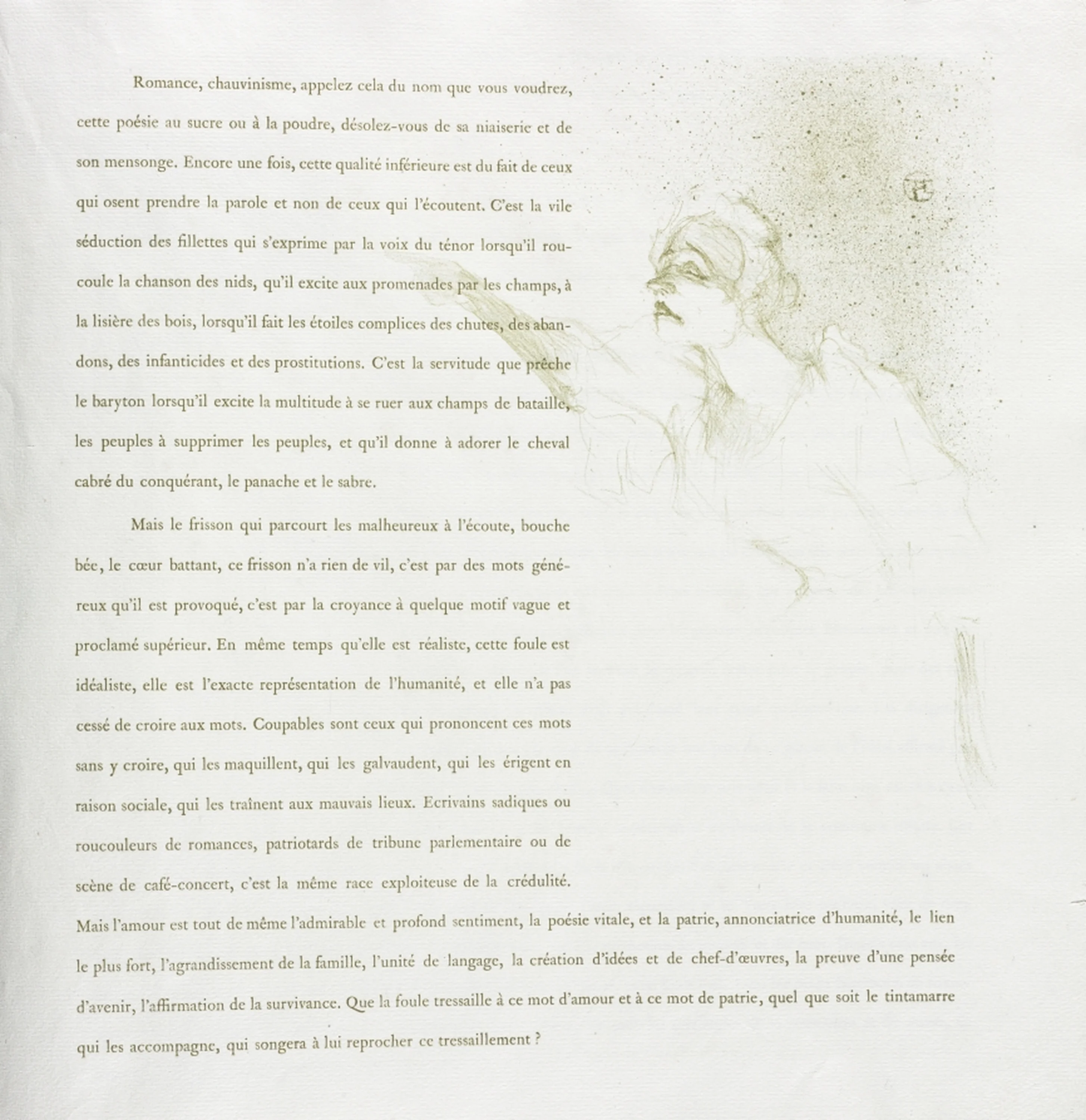 Yvette Guilbert-French Series: No. 12, Henri de Toulouse-Lautrec