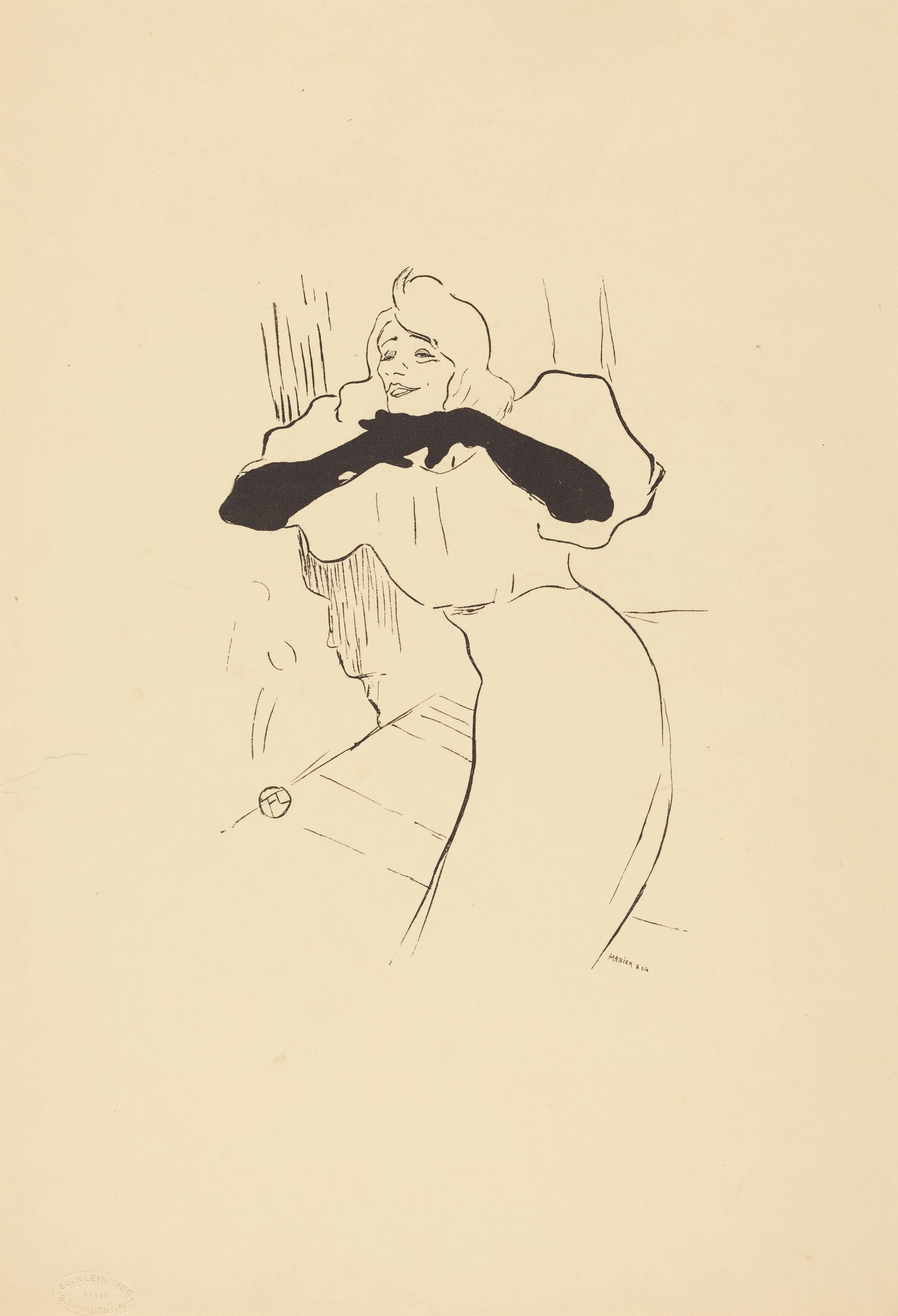 Yvette Guilbert: Linger, Longer, Loo, Henri de Toulouse-Lautrec