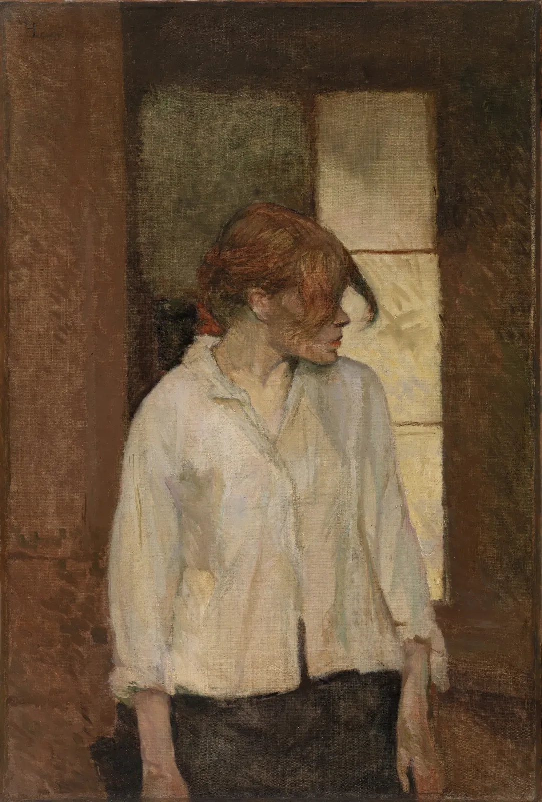 "A Montrouge"–Rosa La Rouge, Henri de Toulouse-Lautrec