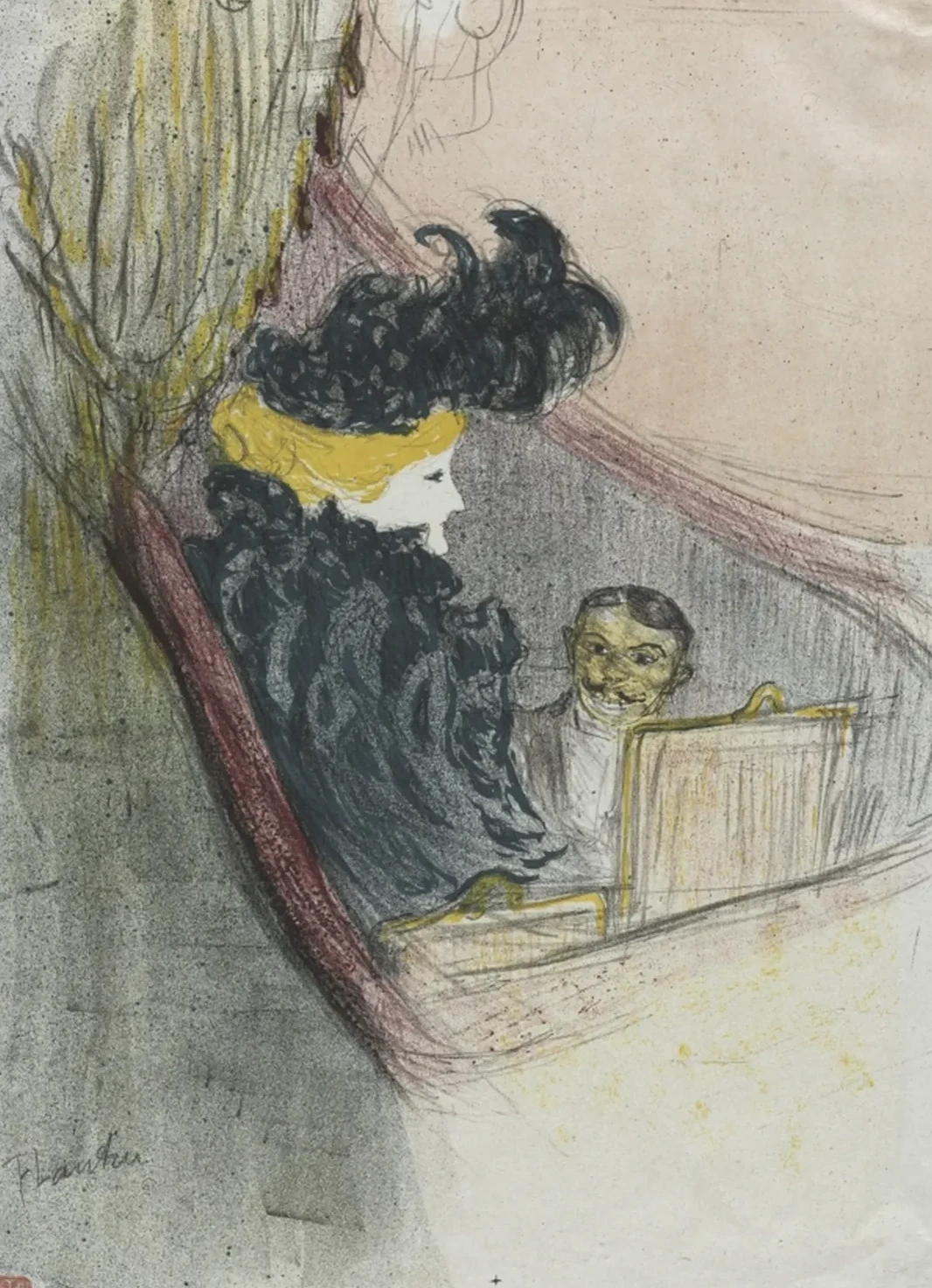 A Princely Idyl, Clara Ward, Henri de Toulouse-Lautrec