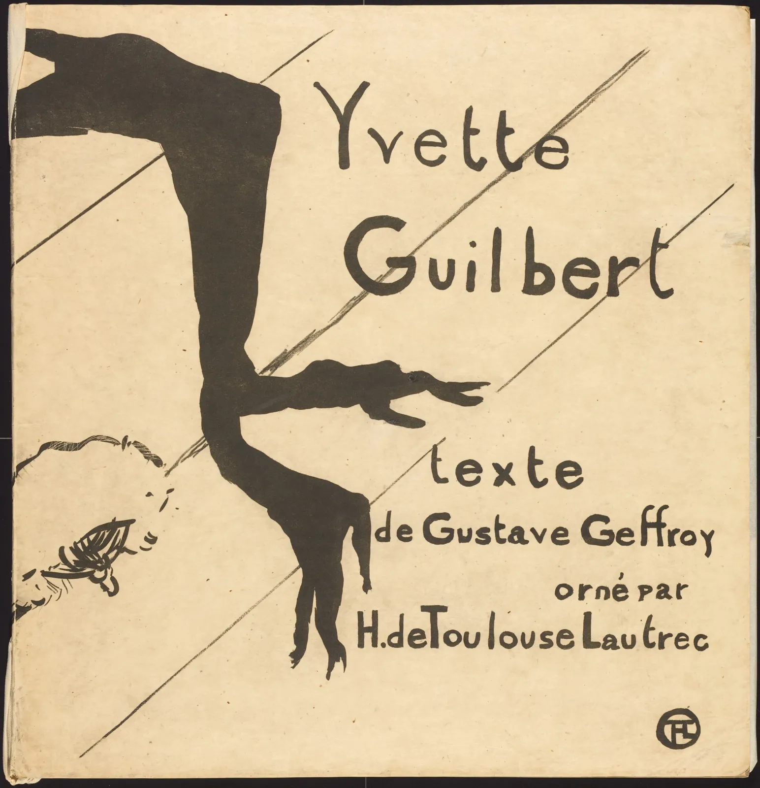 Album Cover, Henri de Toulouse-Lautrec