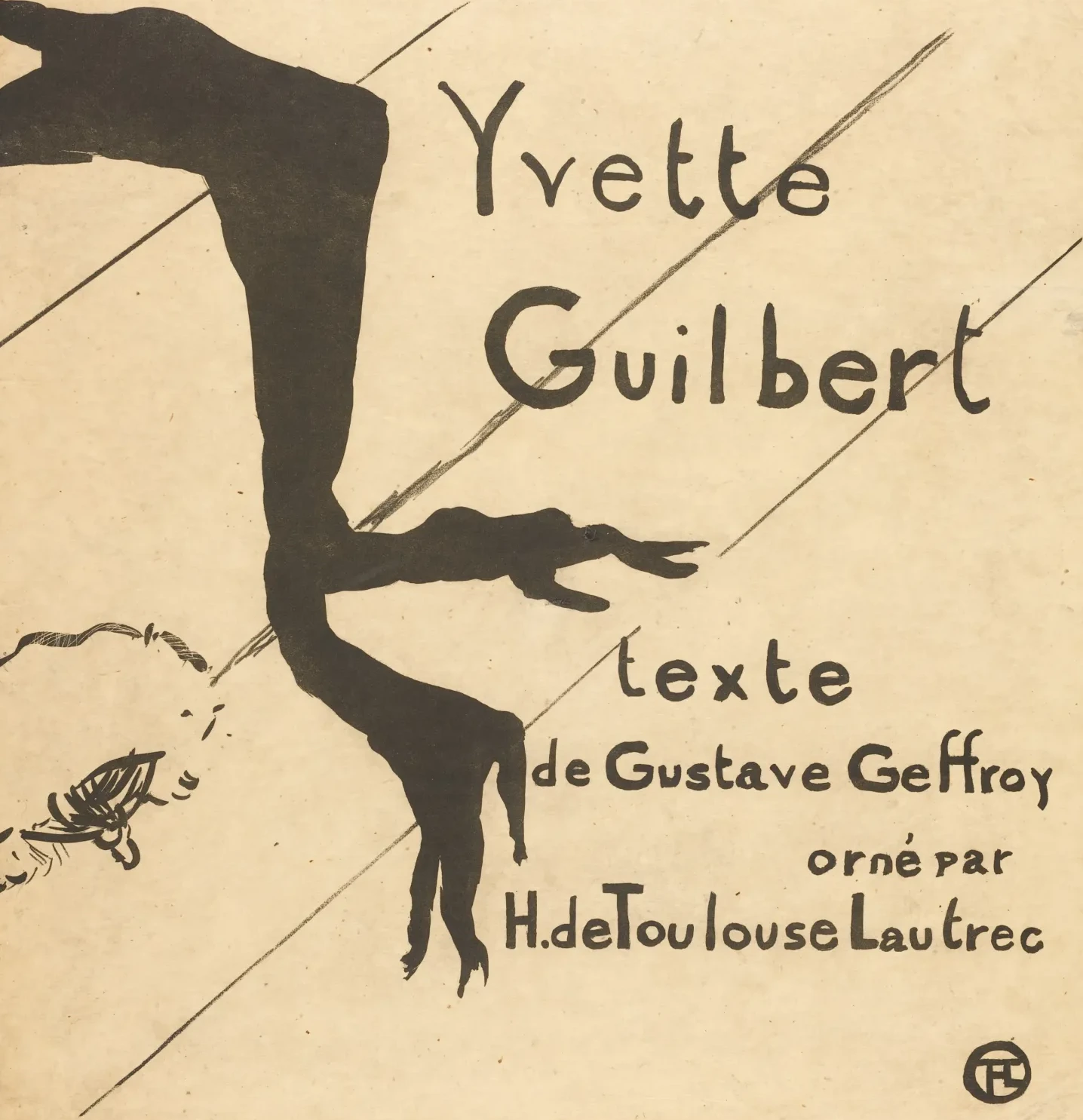 Album Cover, Henri de Toulouse-Lautrec