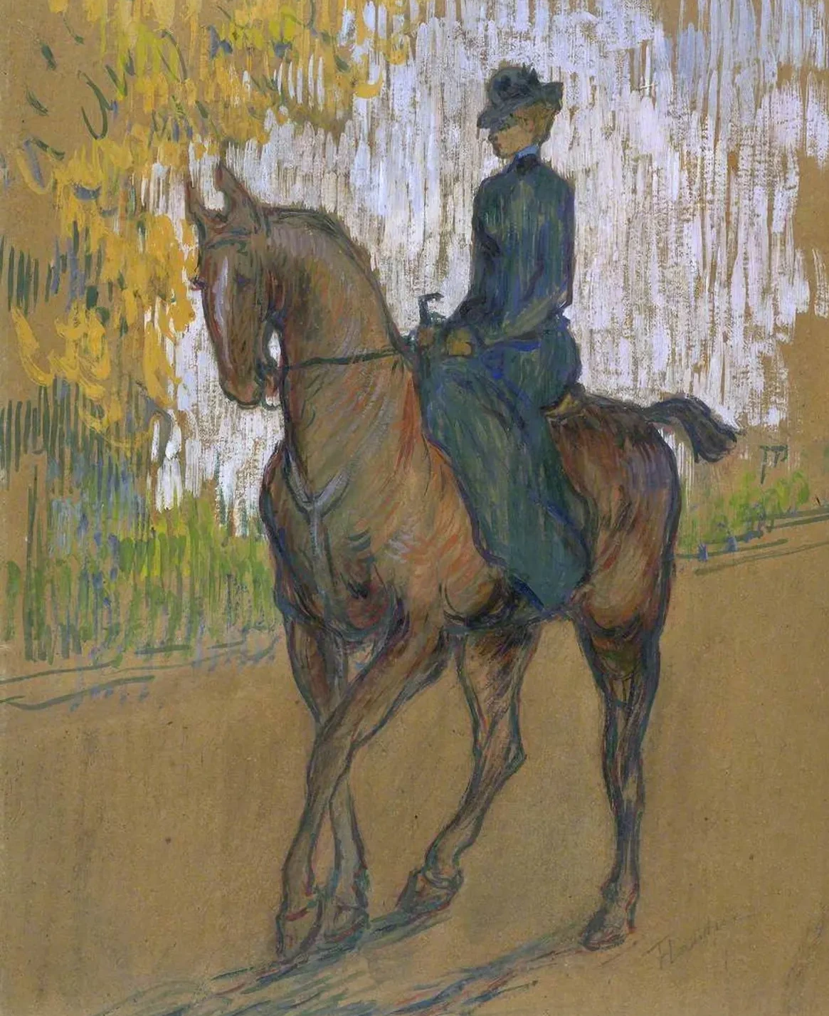 Amazone, Henri de Toulouse-Lautrec