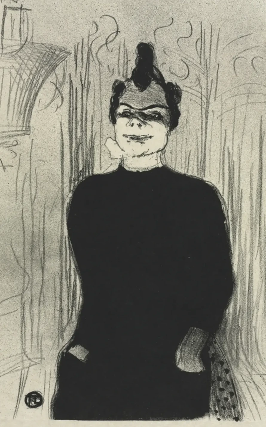 At the Gaieté Rochechouart: Nicolle, Henri de Toulouse-Lautrec