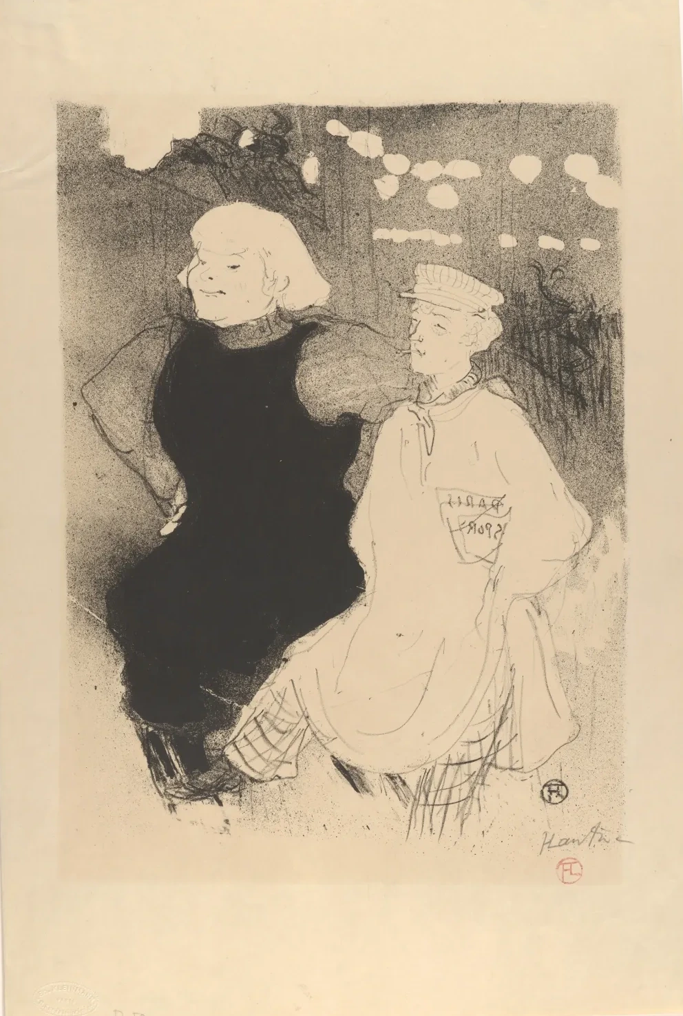 At the Moulin Rouge: The Franco-Russian Alliance, Henri de Toulouse-Lautrec