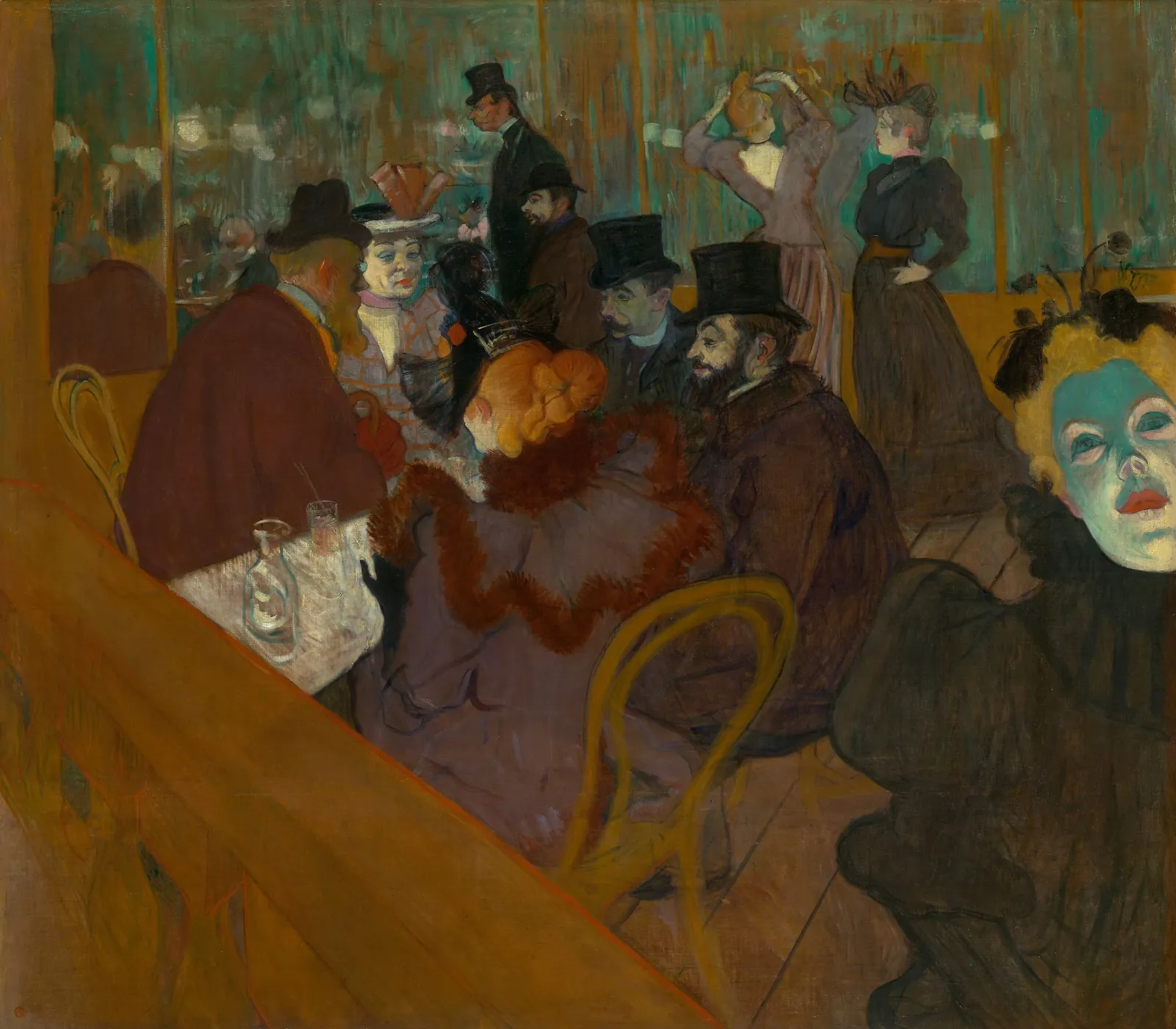 Au Moulin-Rouge, Henri de Toulouse-Lautrec
