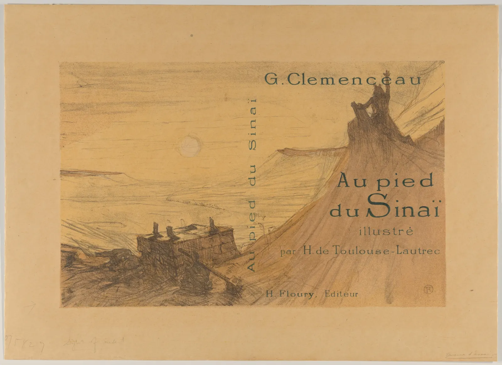 Au Pied du Sinaï, Henri de Toulouse-Lautrec