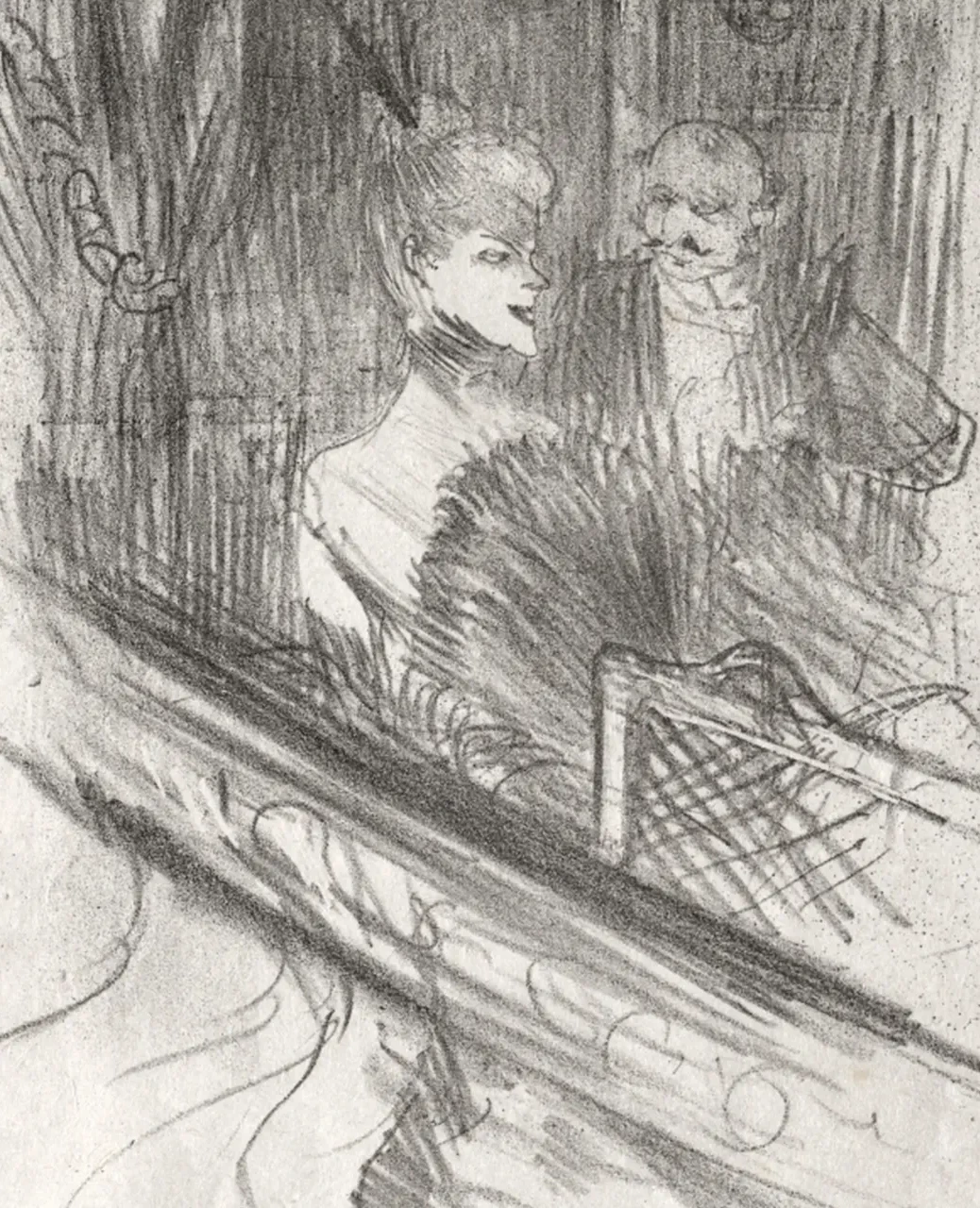 Au pied du Sinaï: Le Baron Moïse, Henri de Toulouse-Lautrec
