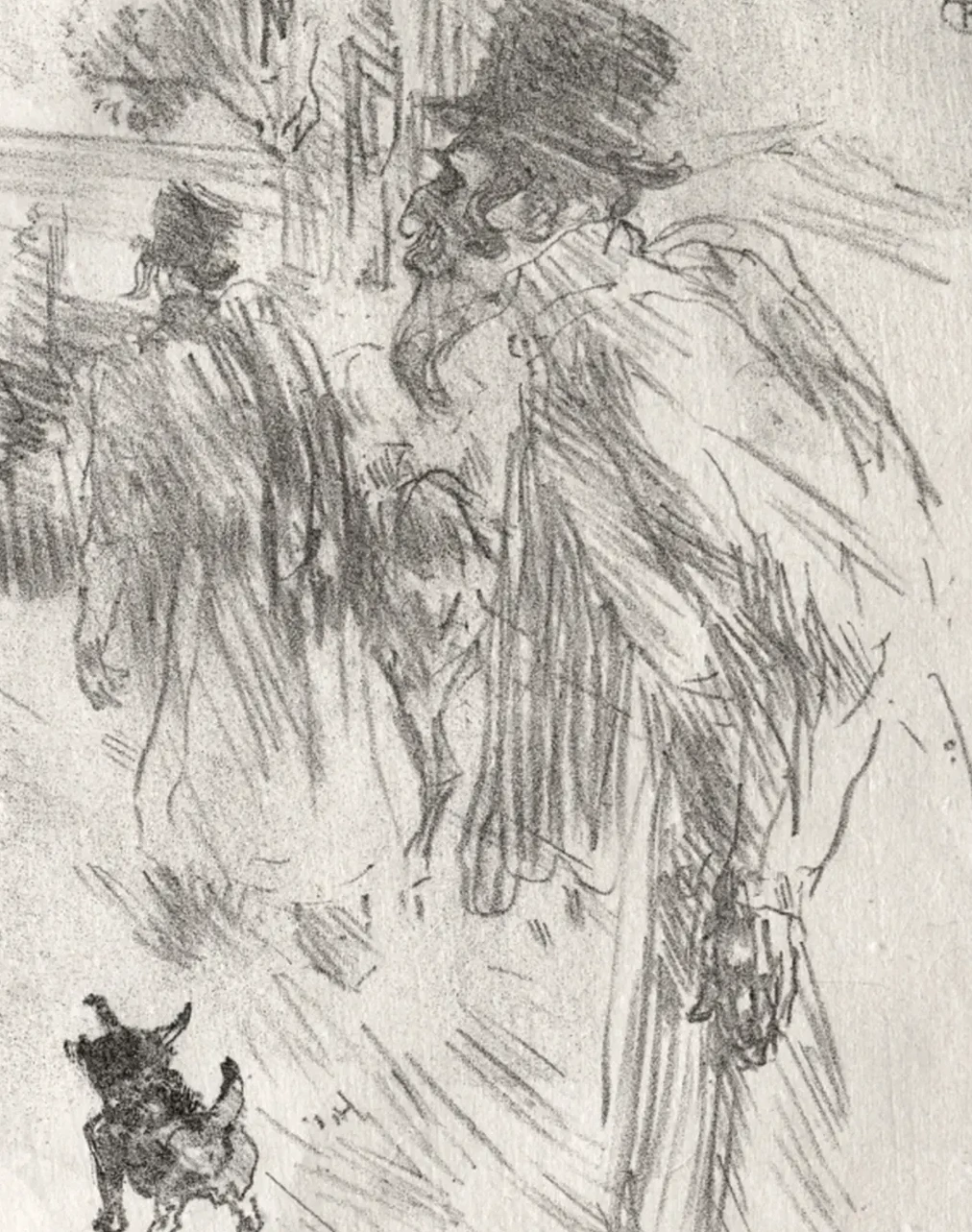 Au pied du Sinaï: Les Juifs Polonais, Carlsbad, Henri de Toulouse-Lautrec