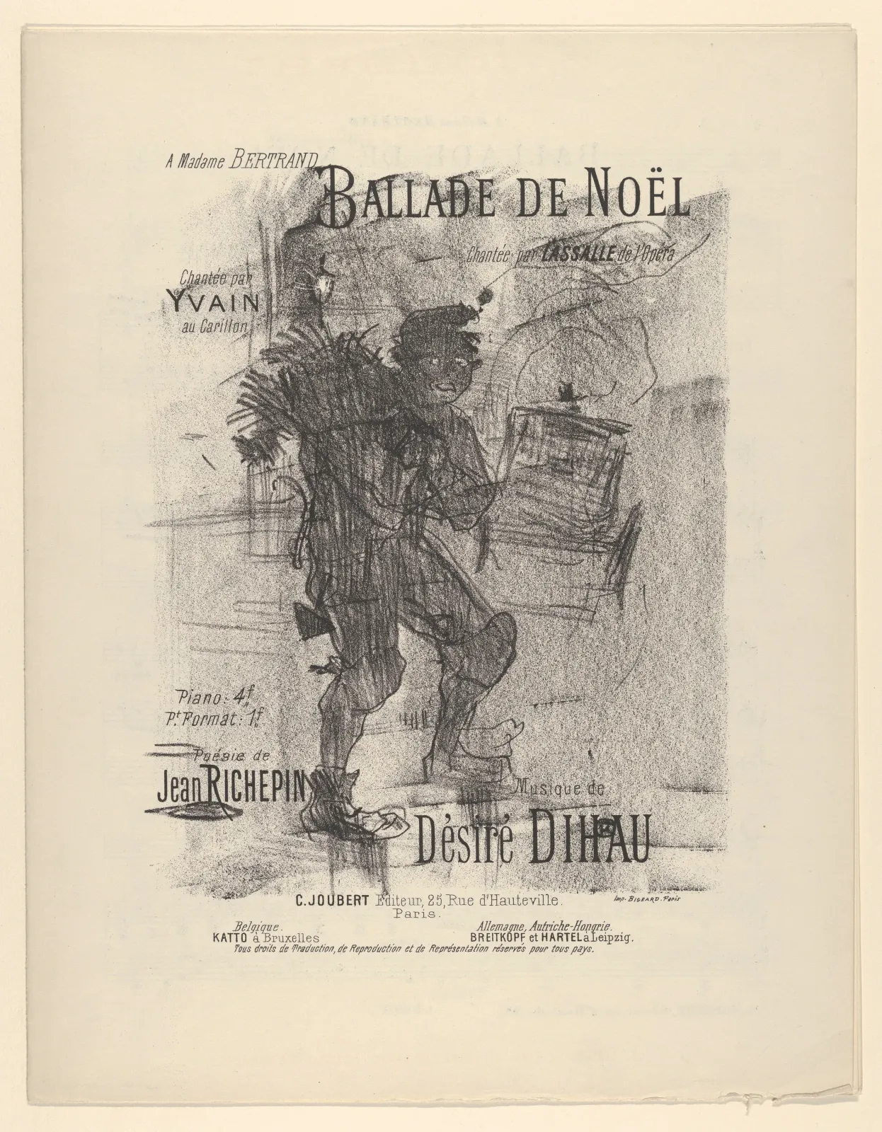 Ballade de Noël, Henri de Toulouse-Lautrec