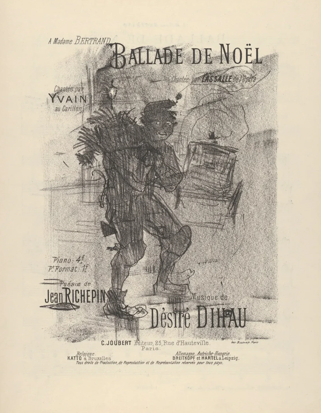 Ballade de Noël, Henri de Toulouse-Lautrec