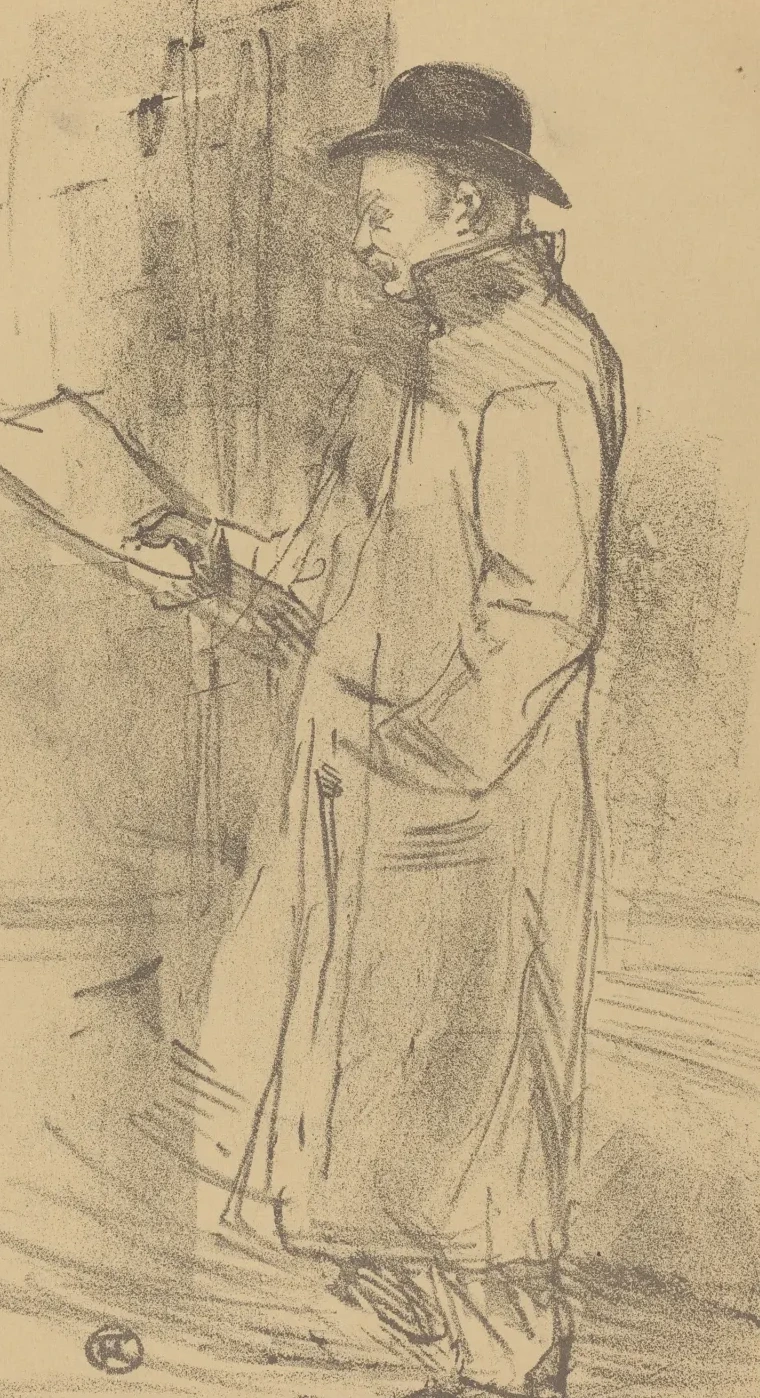 Benefit for Firmin Gémier, Henri de Toulouse-Lautrec