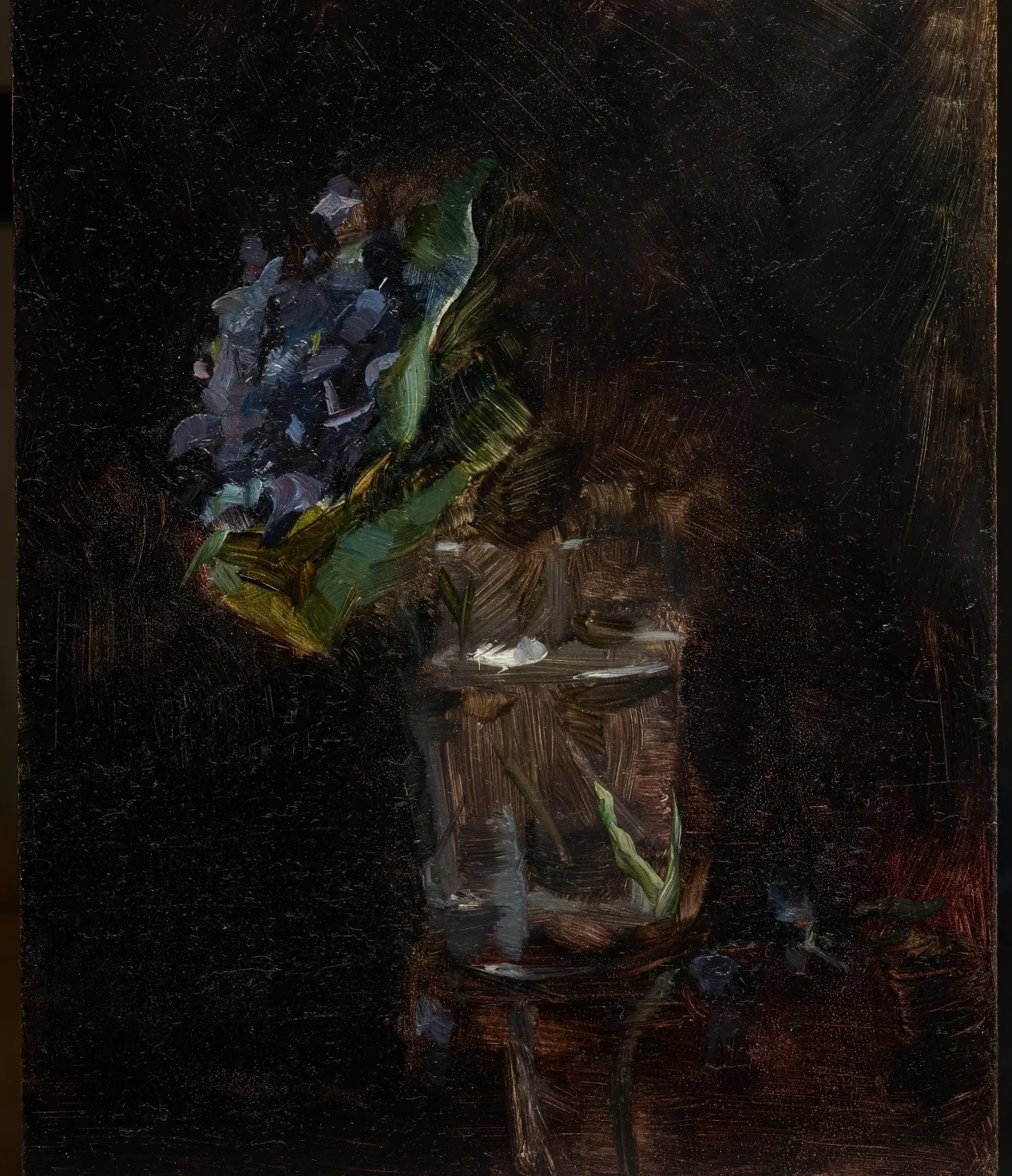 Bouquet of Violets in a Vase, Henri de Toulouse-Lautrec