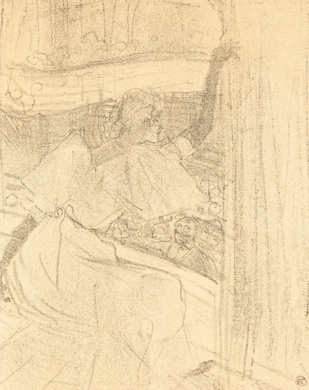 Bowing to the Audience (Saluant le public), Henri de Toulouse-Lautrec