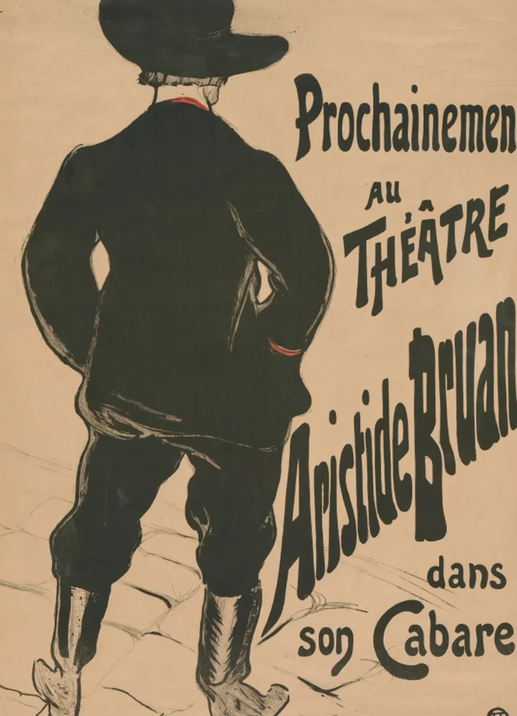 Bruant au Mirliton, Henri de Toulouse-Lautrec