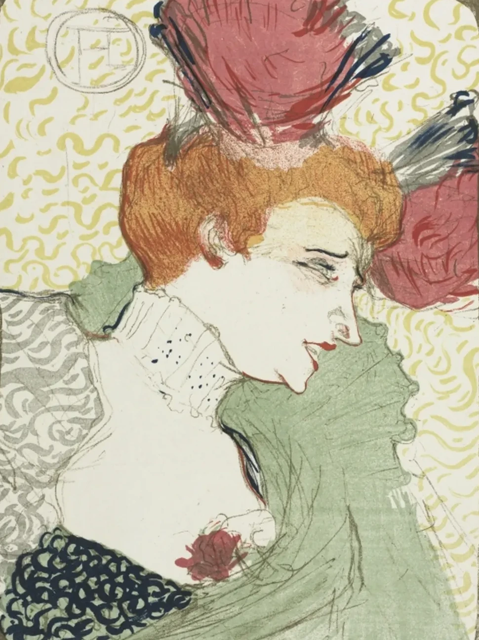 Bust of Mademoiselle Lender, Henri de Toulouse-Lautrec