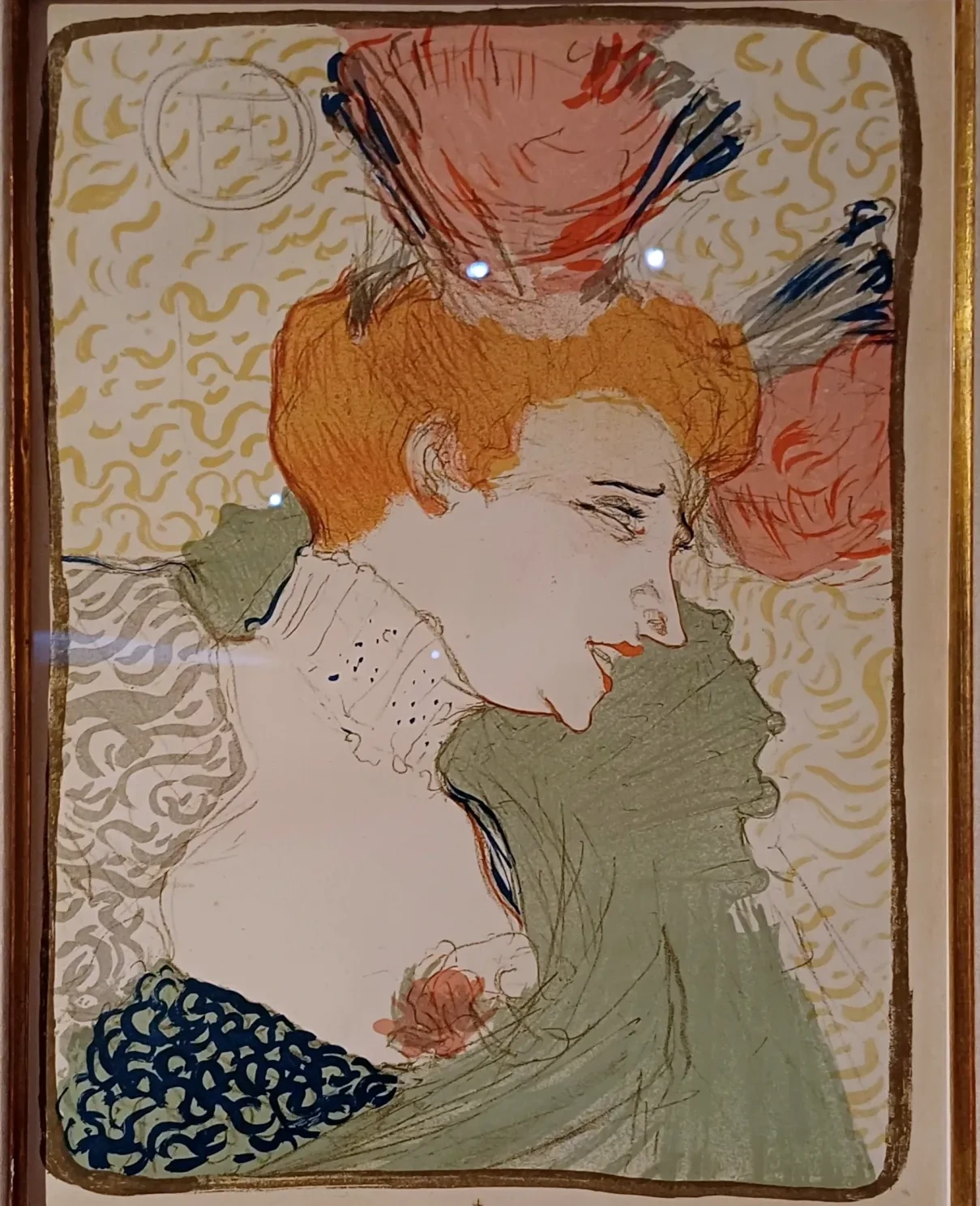 Bust of Mademoiselle Marcelle Lender, Henri de Toulouse-Lautrec