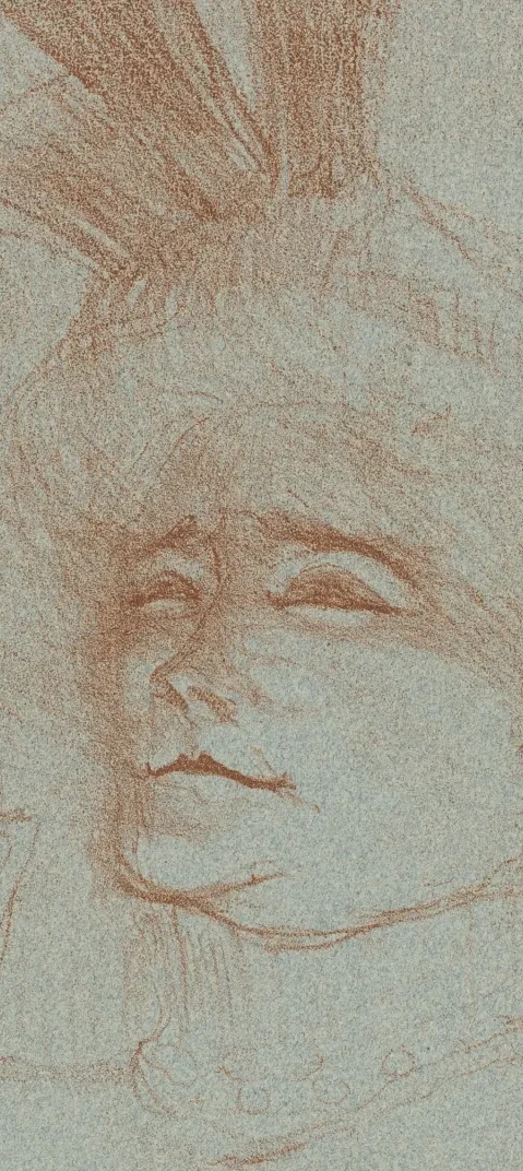 Bust of Mlle. Marcelle Lender, Turned Three Quarters (Mlle. Marcelle Lender en buste, de trois quartes), Henri de Toulouse-Lautrec
