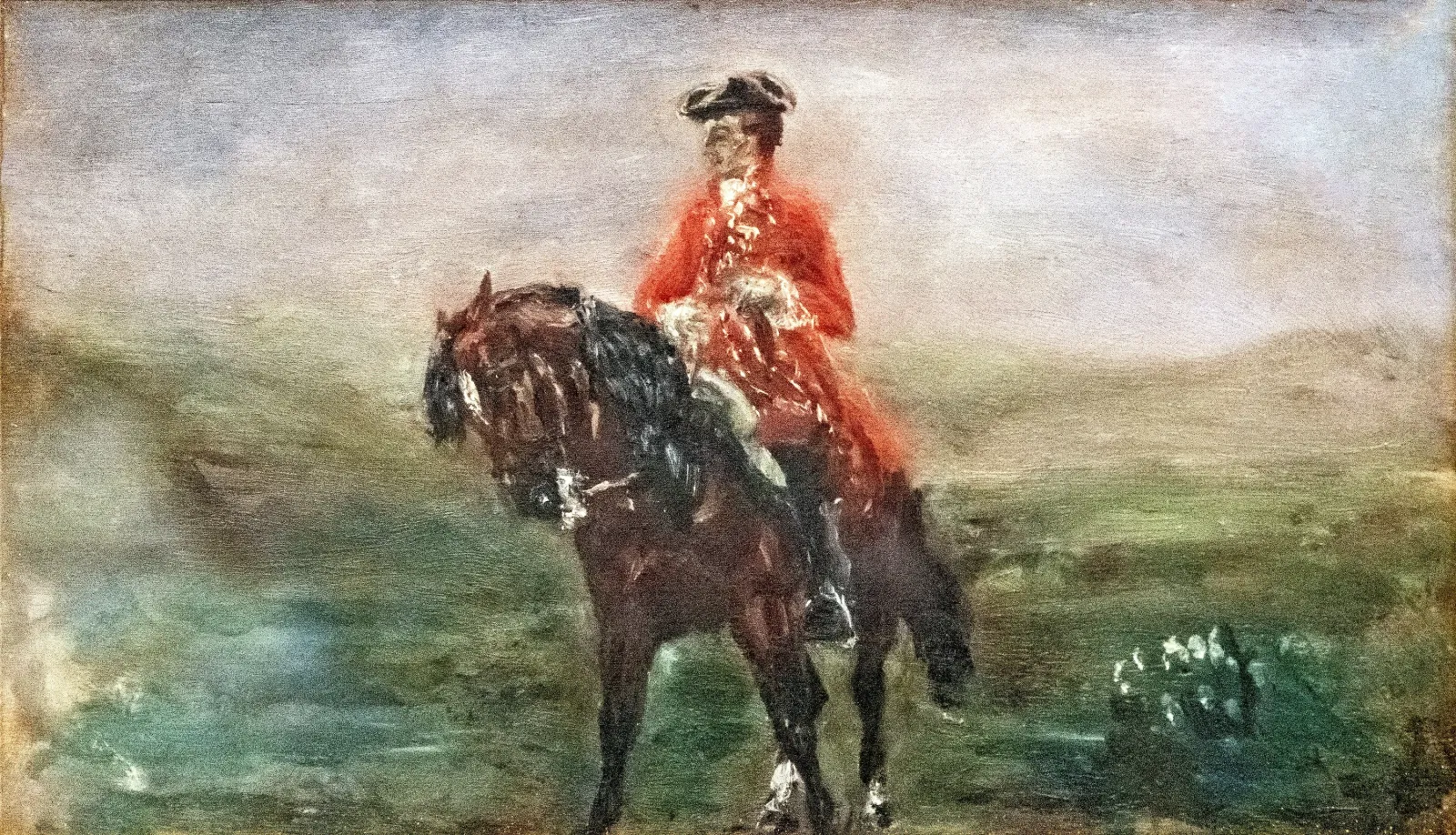 Cavalier en costume du XVIIIe siècle, Henri de Toulouse-Lautrec
