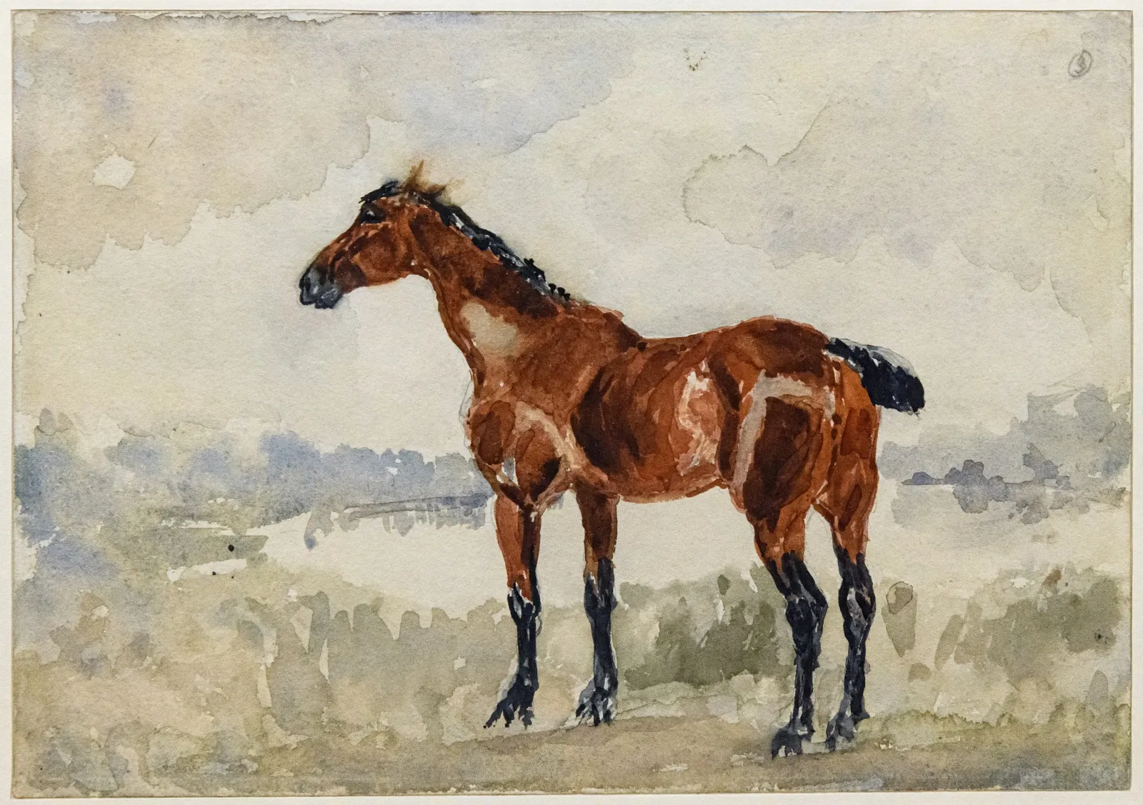 Cheval roux, Henri de Toulouse-Lautrec