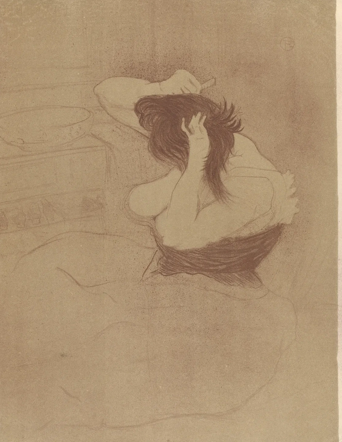 Combing Their Hair, Henri de Toulouse-Lautrec