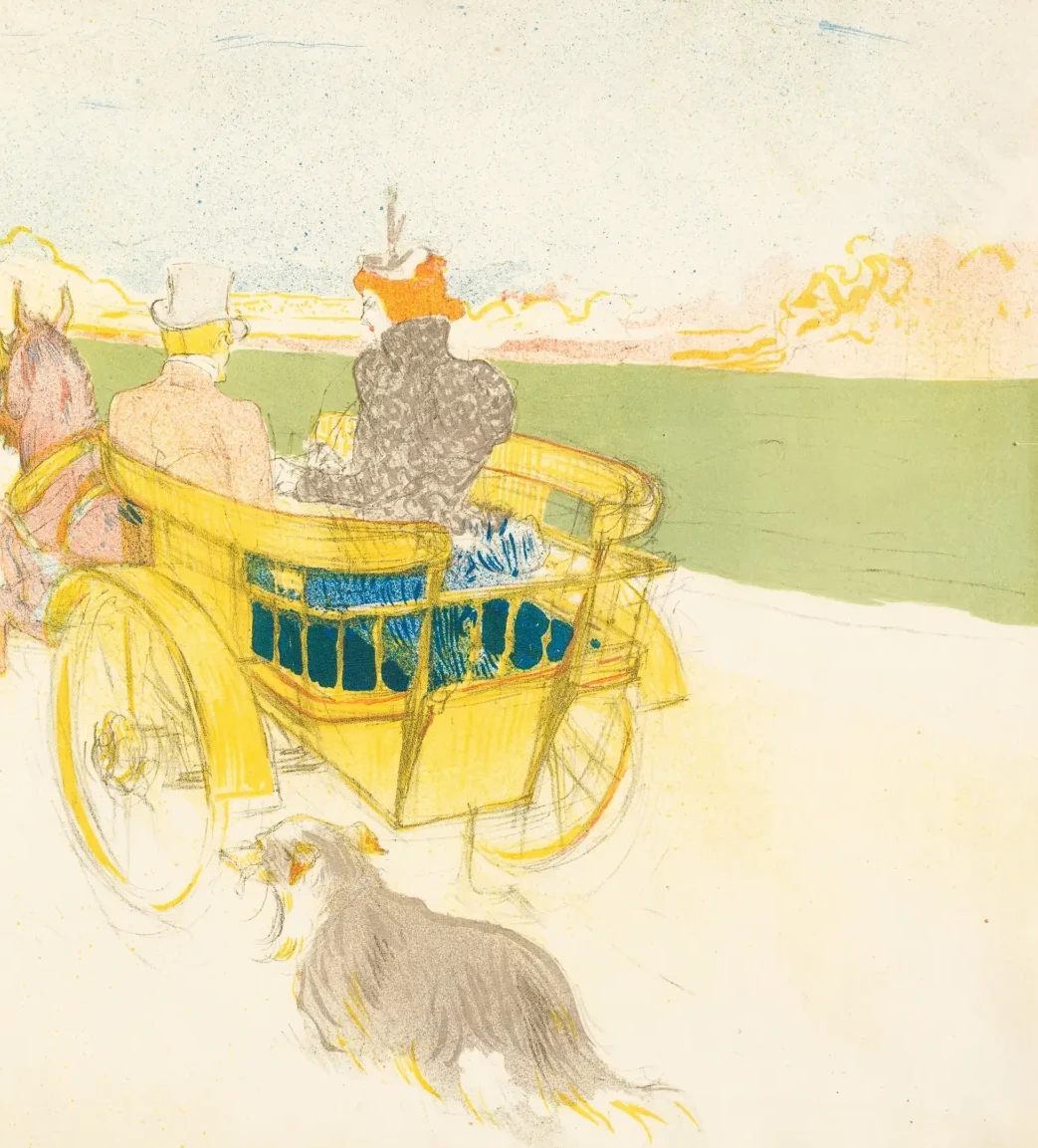 Country Outing (Partie de campagne), Henri de Toulouse-Lautrec