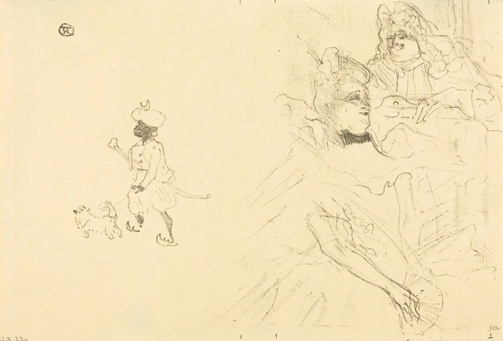 Cover for "L'example de Ninon de Lenclos amoureuse", Henri de Toulouse-Lautrec