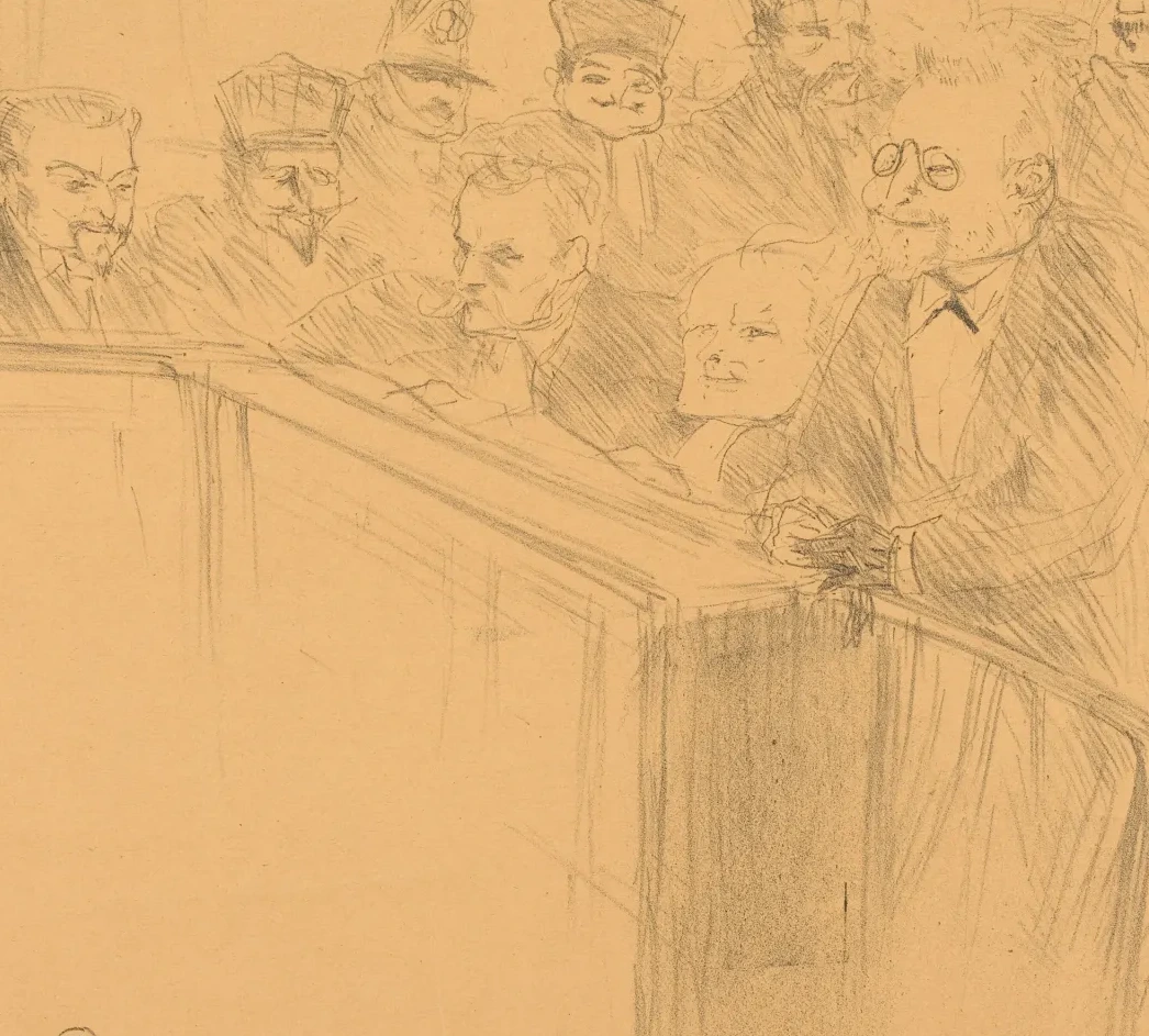 Dupas Deposition (Déposition Dupas), Henri de Toulouse-Lautrec