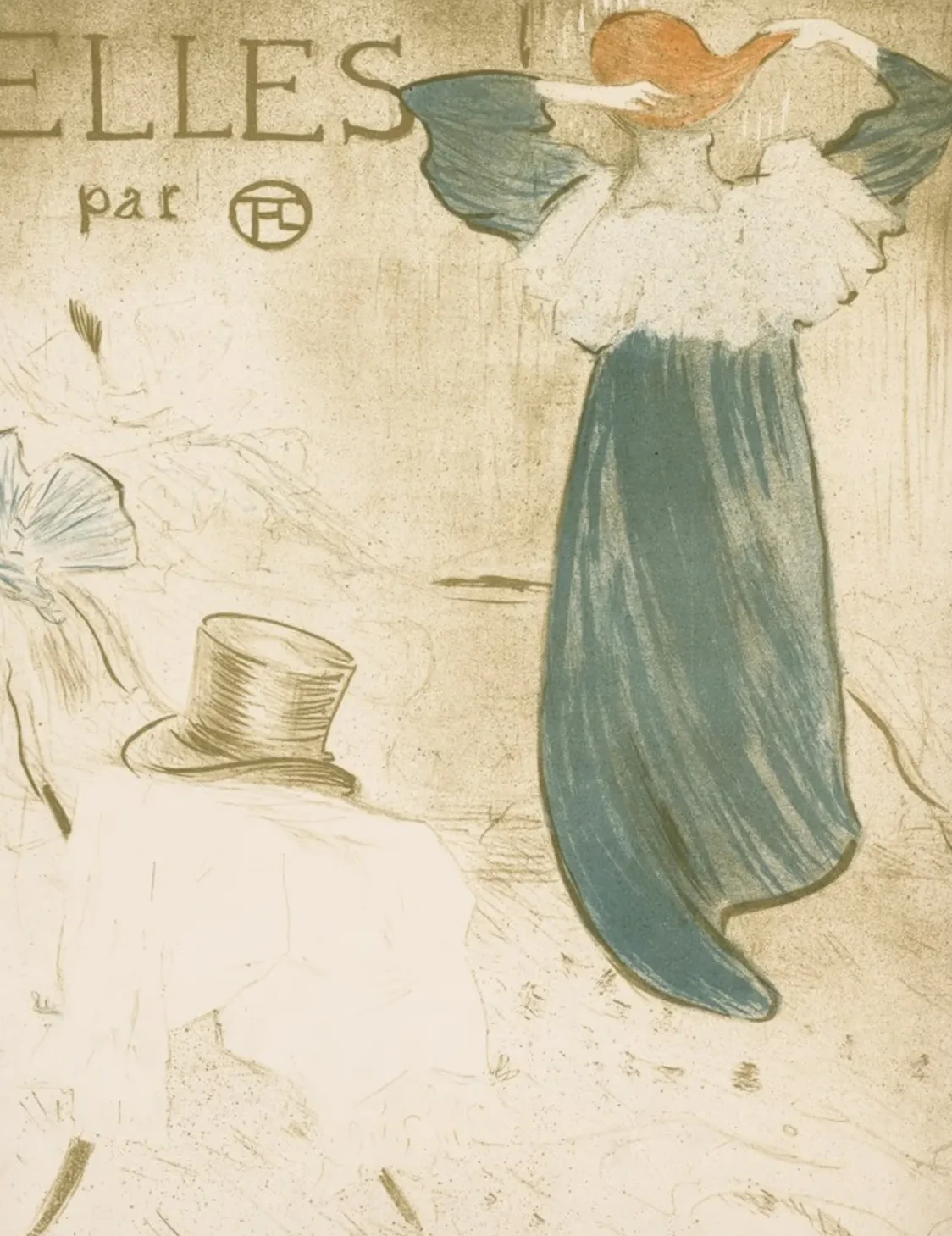 Elles: Frontispiece, Henri de Toulouse-Lautrec