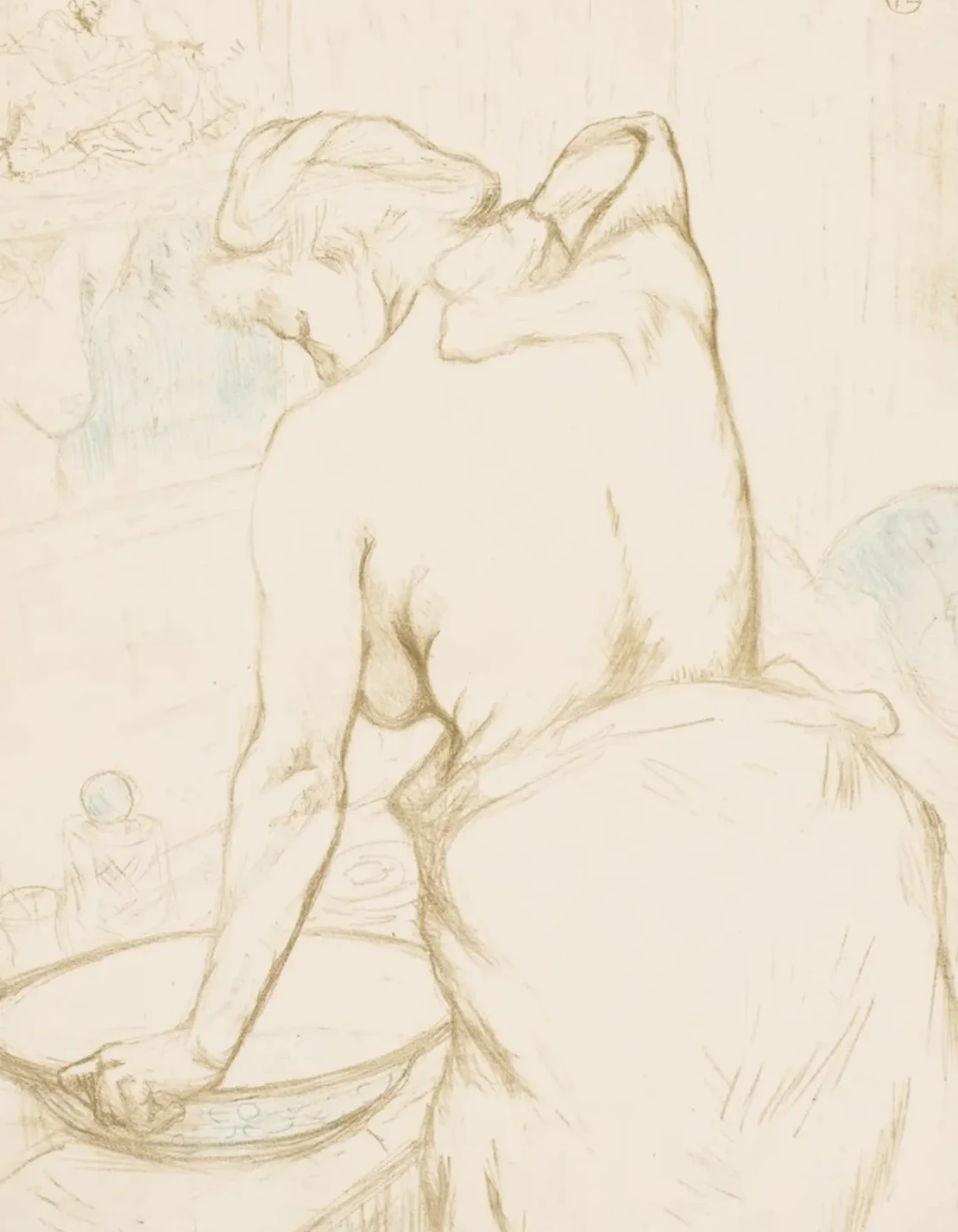 Elles: The Toilet, Henri de Toulouse-Lautrec