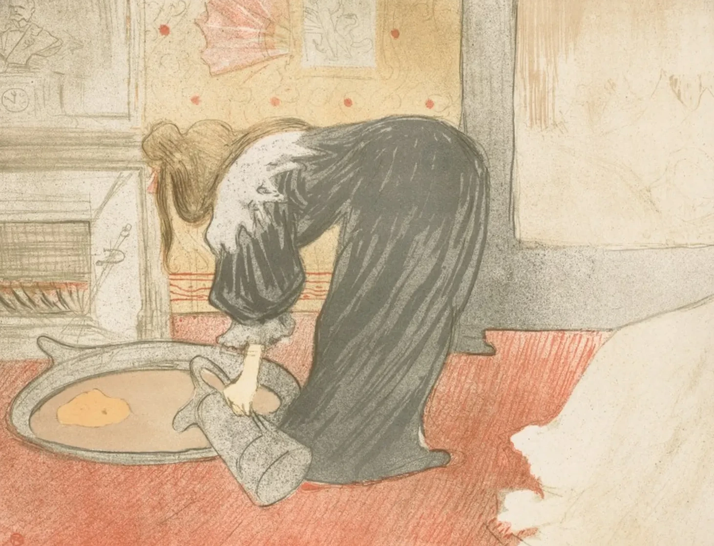 Elles: Woman at the Tub, Henri de Toulouse-Lautrec
