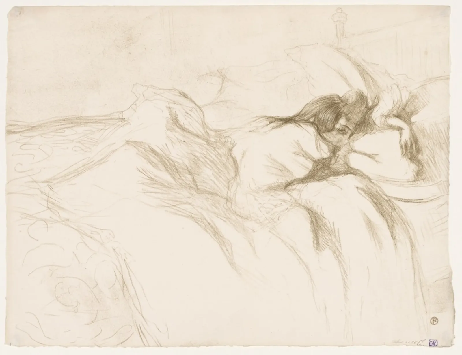 Elles: Woman Sleeping, Henri de Toulouse-Lautrec