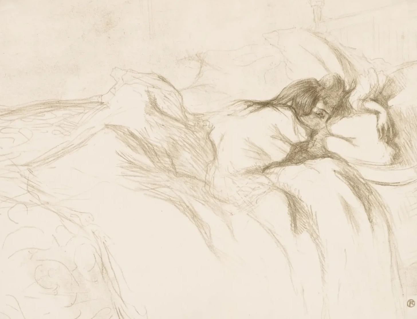 Elles: Woman Sleeping, Henri de Toulouse-Lautrec