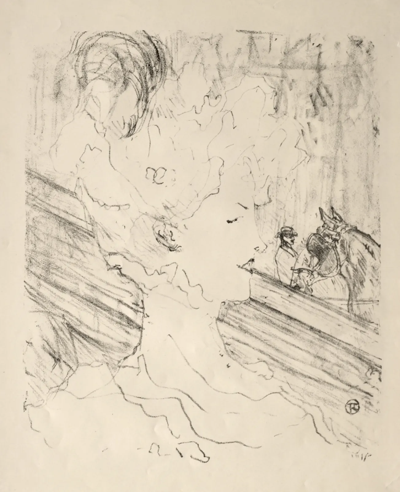 Emilienne d'Alençon, Henri de Toulouse-Lautrec