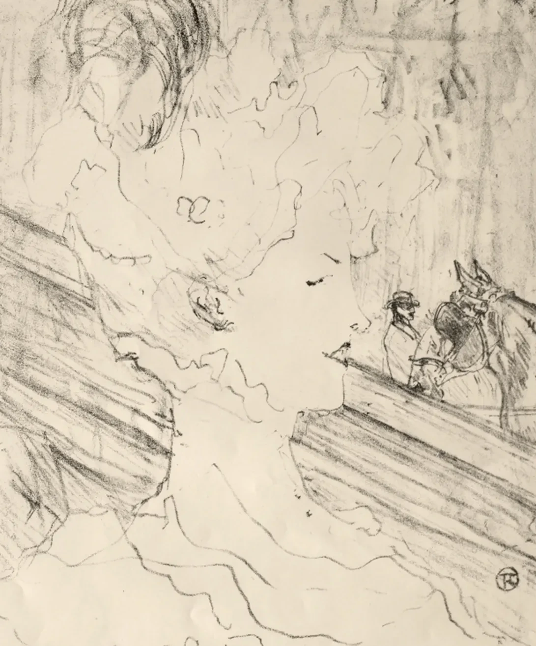 Emilienne d'Alençon, Henri de Toulouse-Lautrec