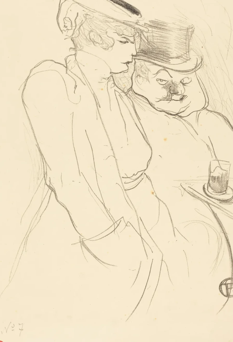 En quarante, Henri de Toulouse-Lautrec