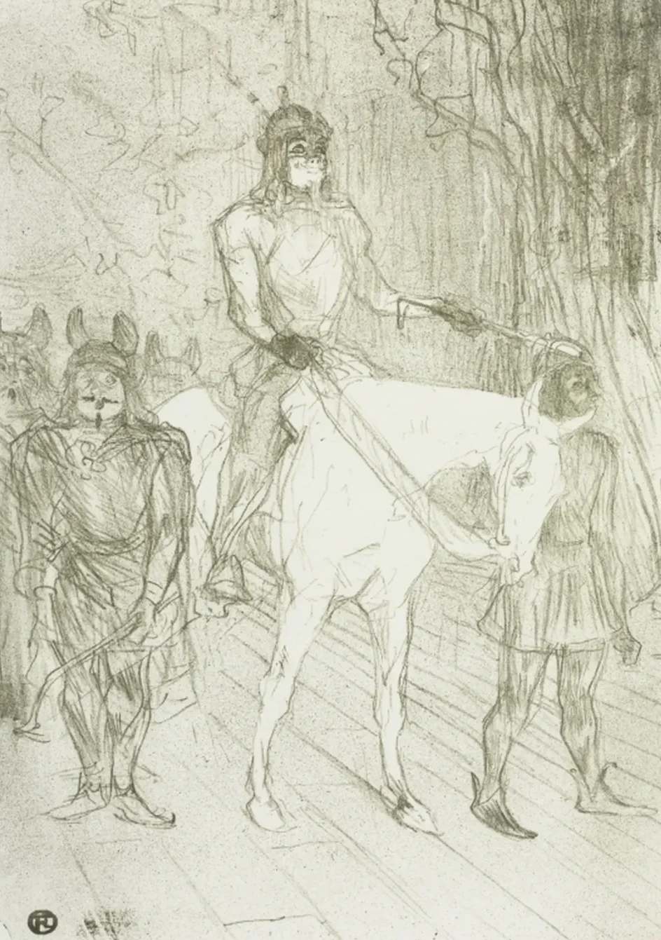 Entrée de Brasseur, dans Chilpéric, Henri de Toulouse-Lautrec