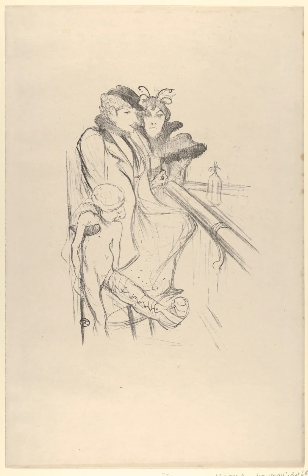 Eros Vanquished, Henri de Toulouse-Lautrec