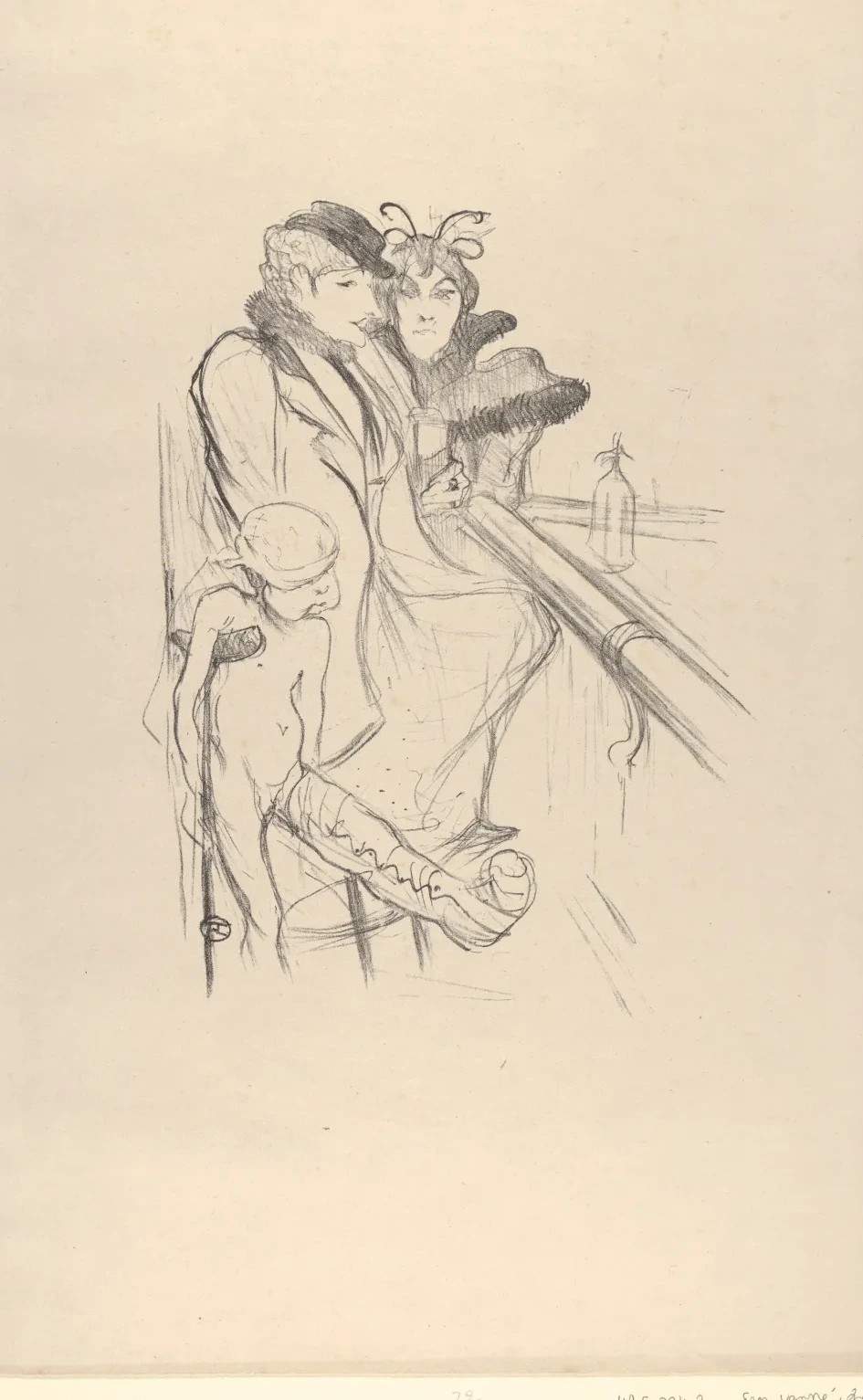 Eros Vanquished, Henri de Toulouse-Lautrec