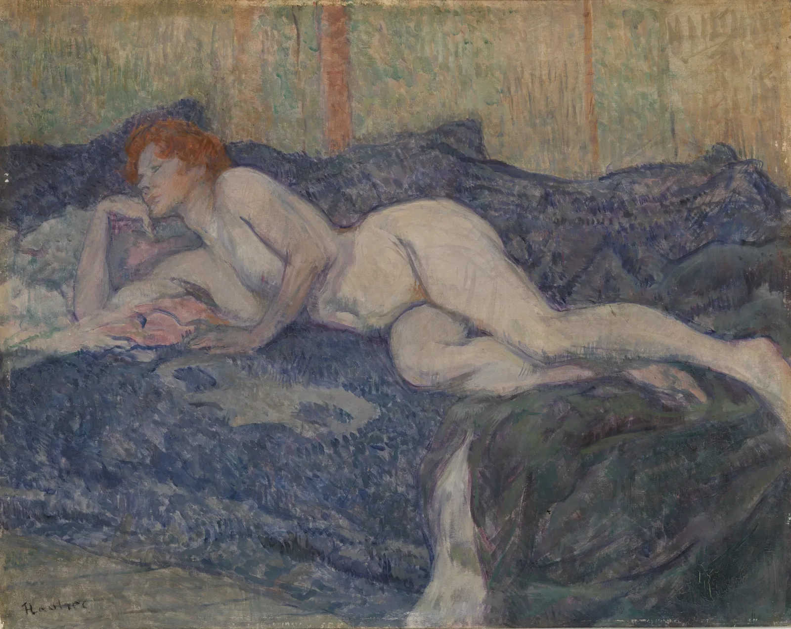 Femme nue étendue sur un divan, Henri de Toulouse-Lautrec