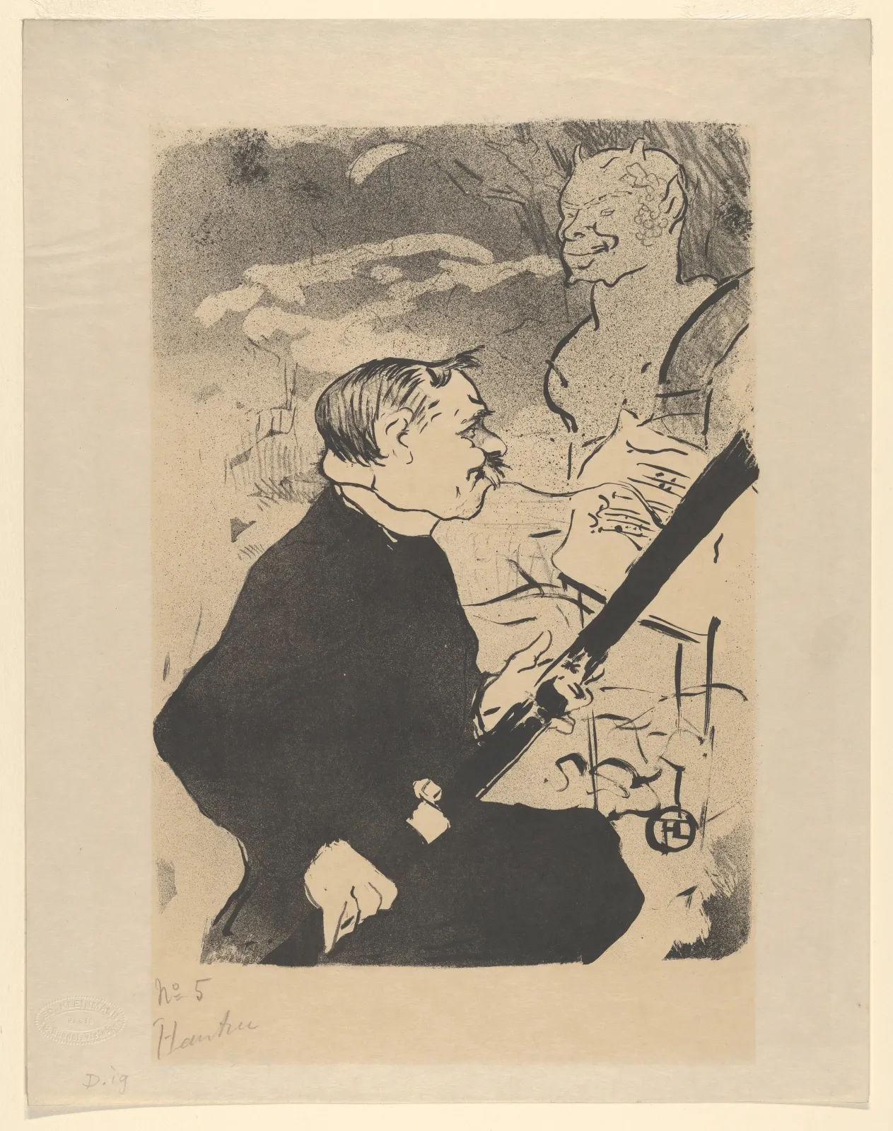 For You! (from Les Vieilles Histoires), Henri de Toulouse-Lautrec